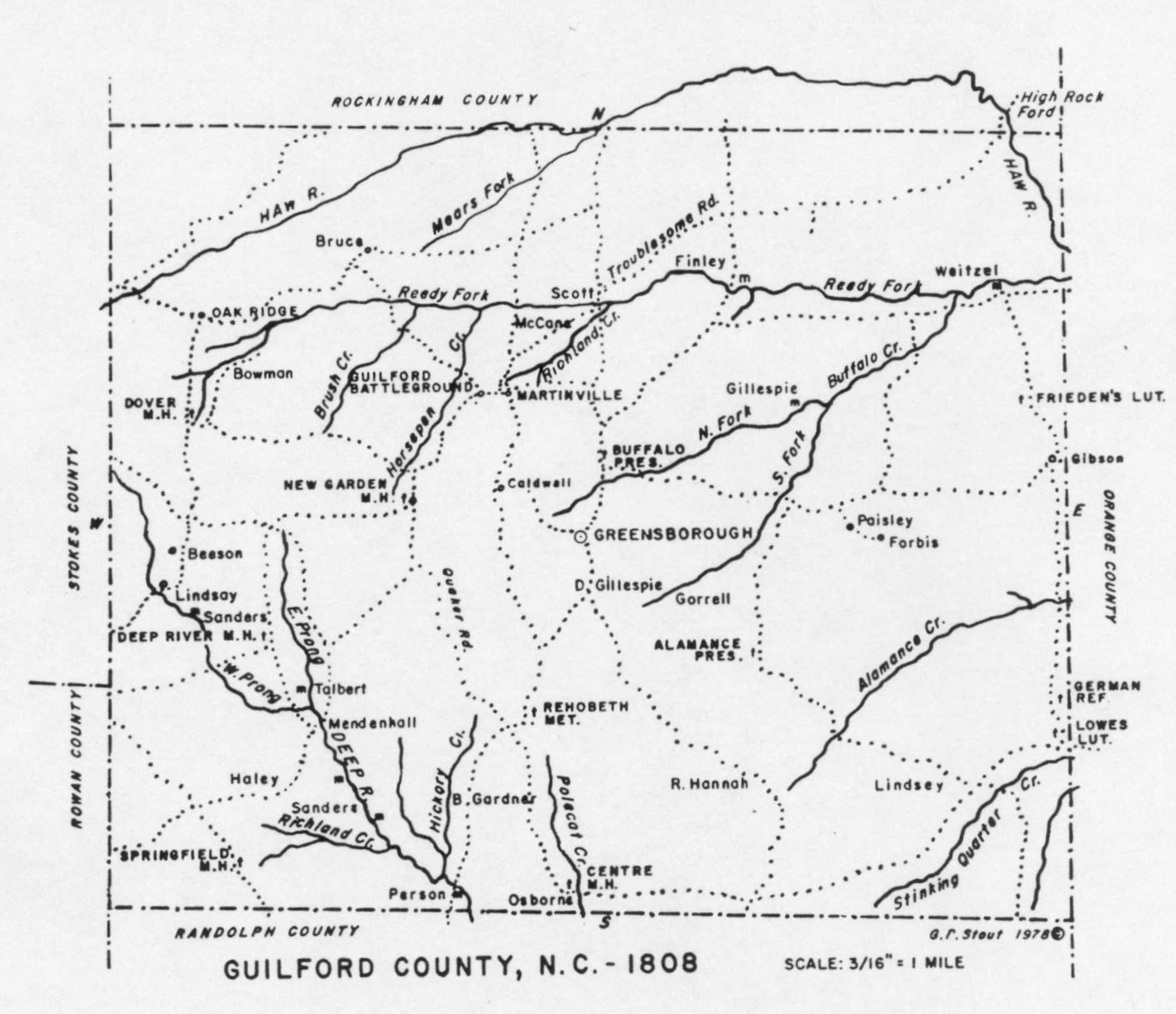 Maps Guilford County NCGenWeb