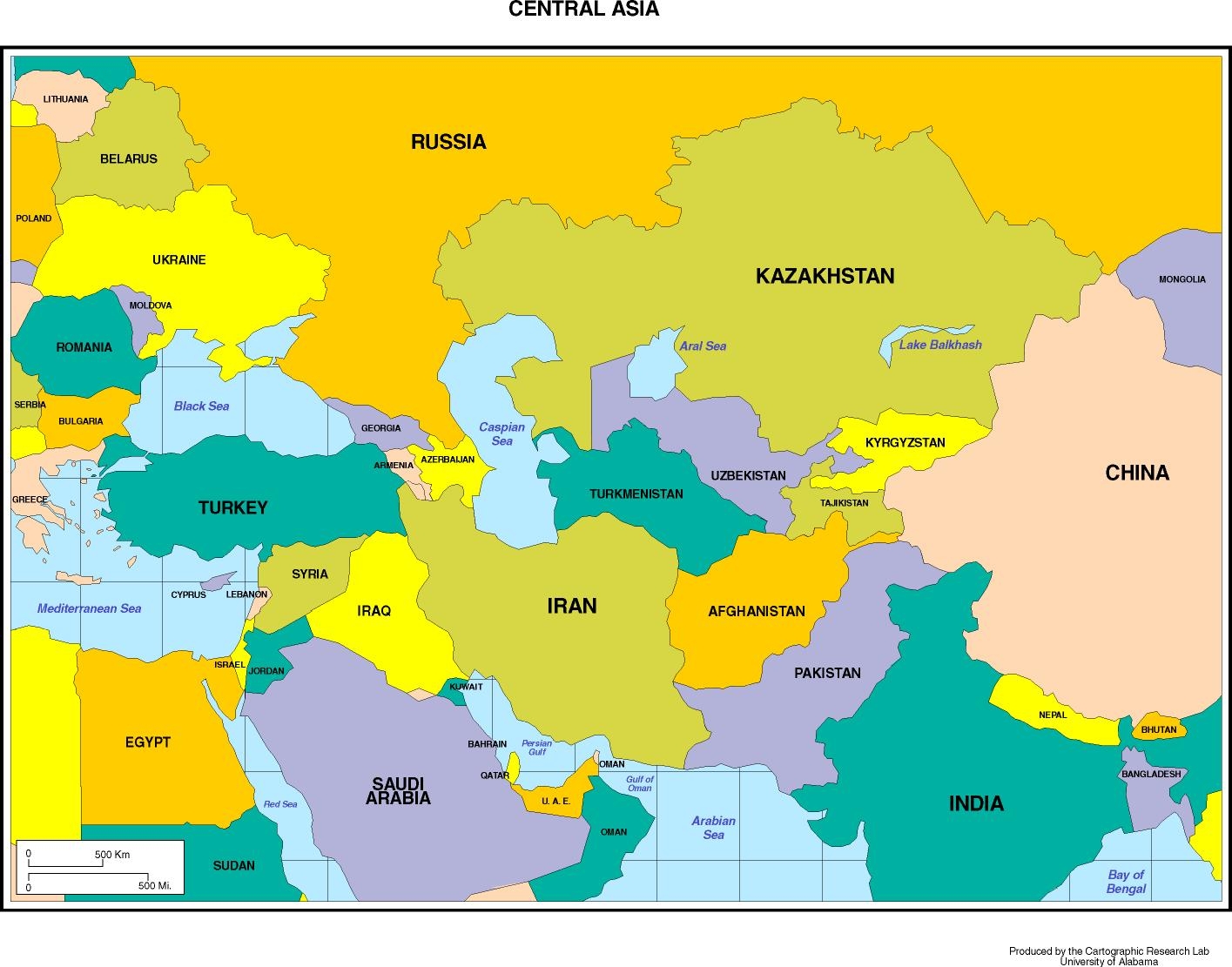 Maps Of Asia