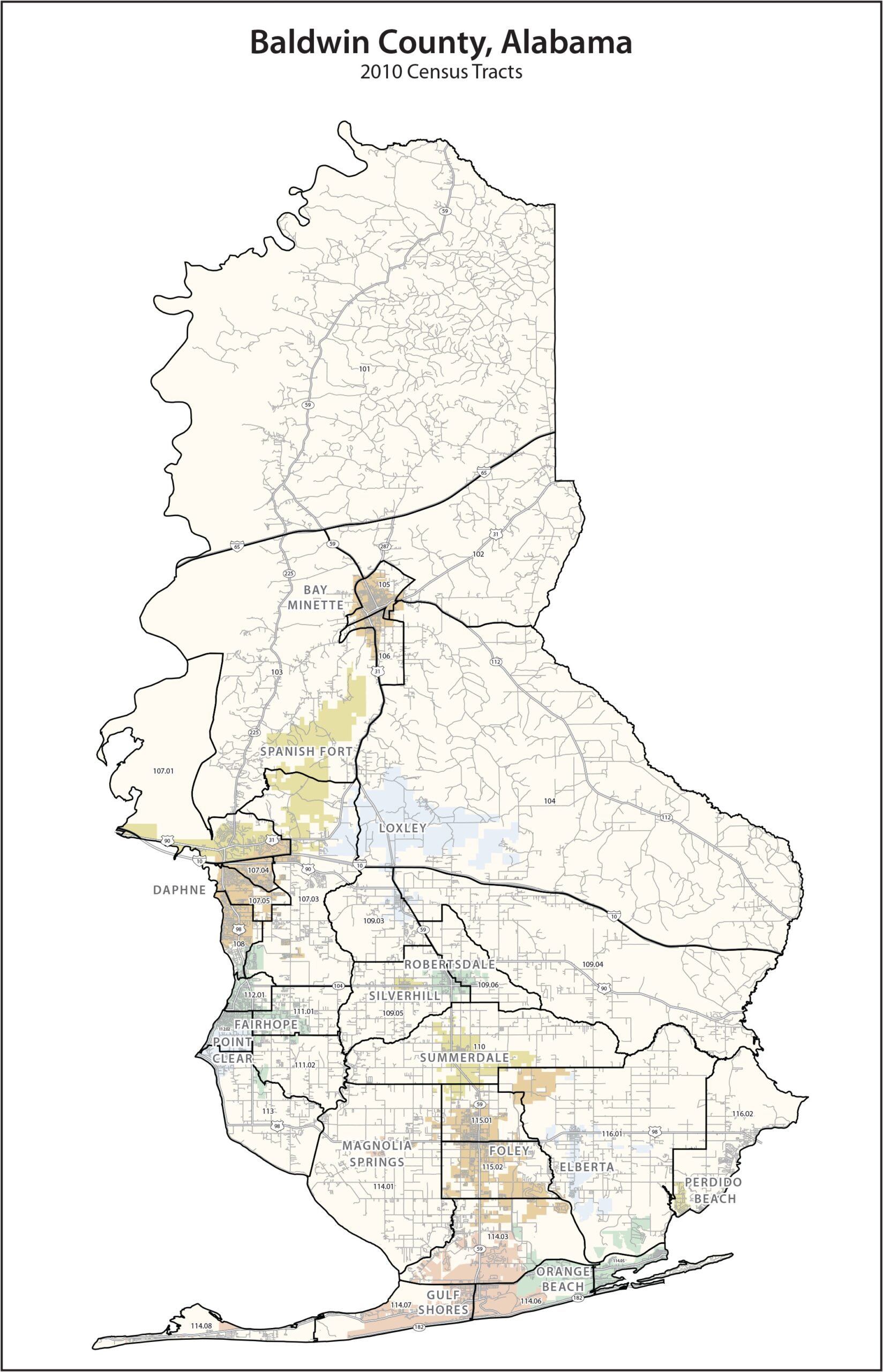 Maps Of Baldwin County Maps Of Baldwin County