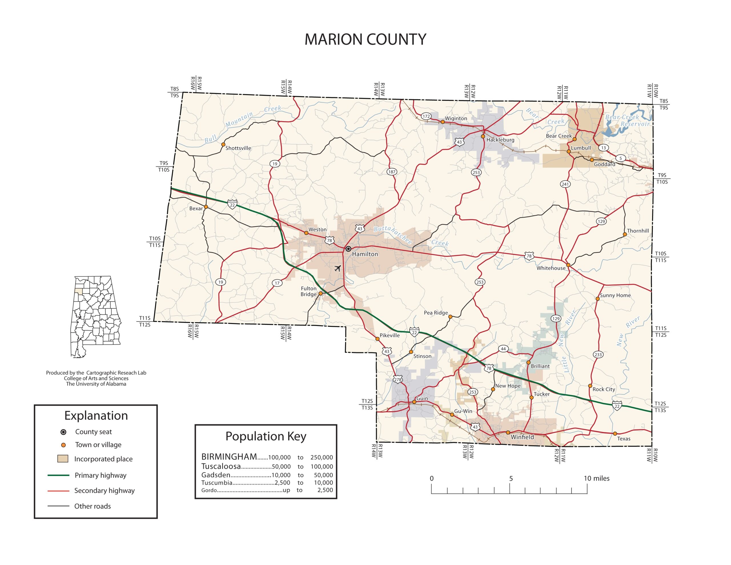 Maps Of Marion County Maps Of Marion County