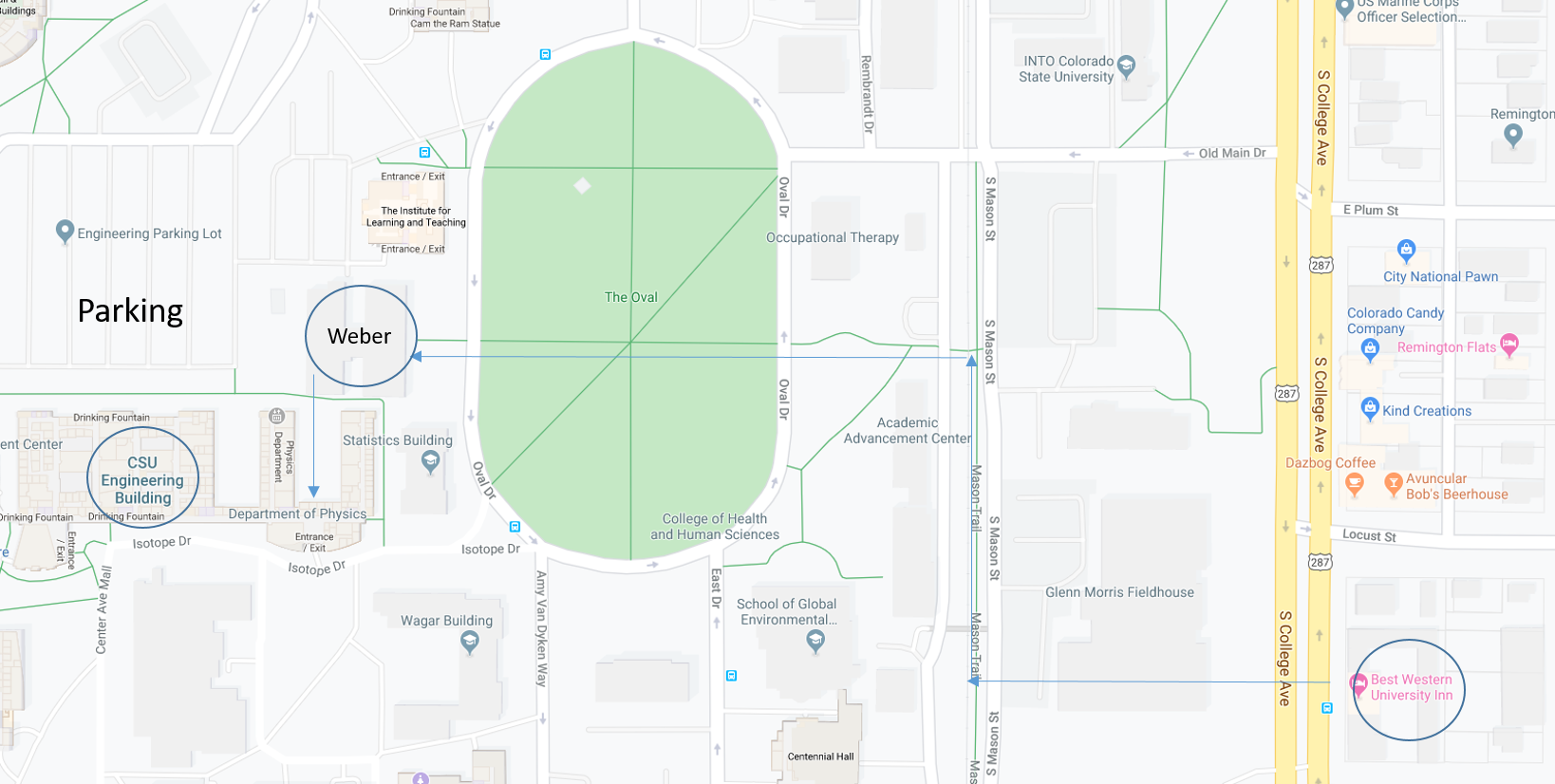 csu campus map fort collins