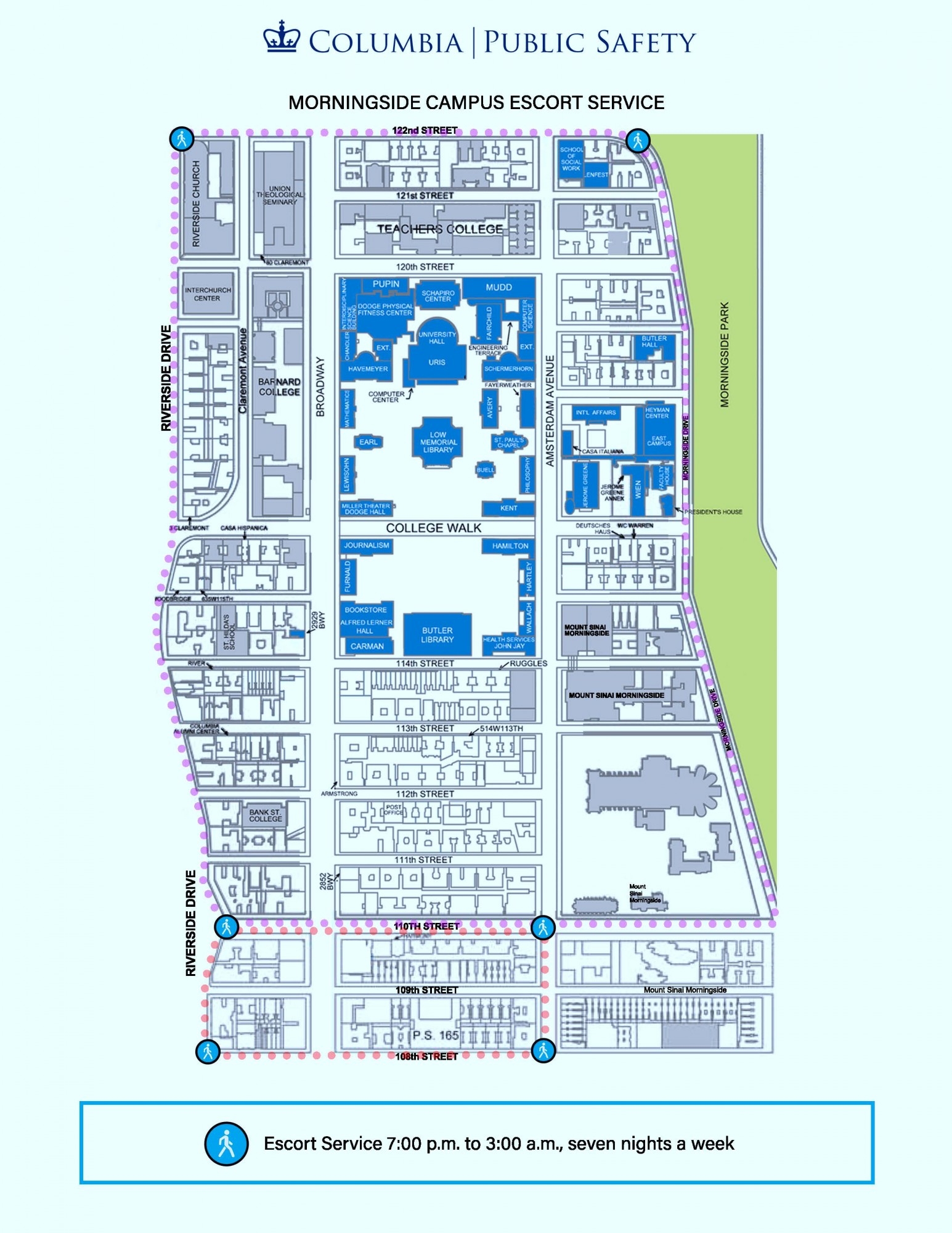 Maps Schedules Public Safety