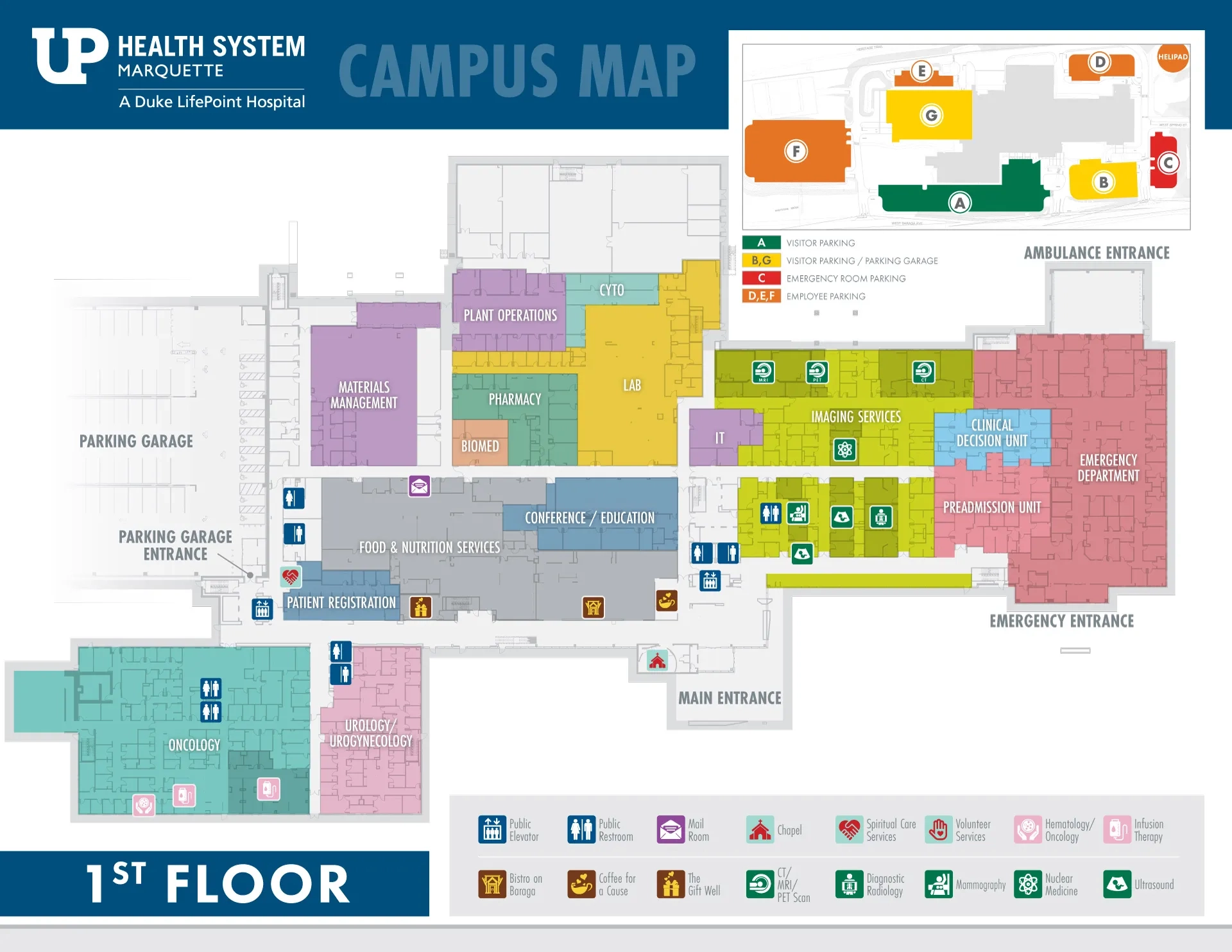 marquette campus map