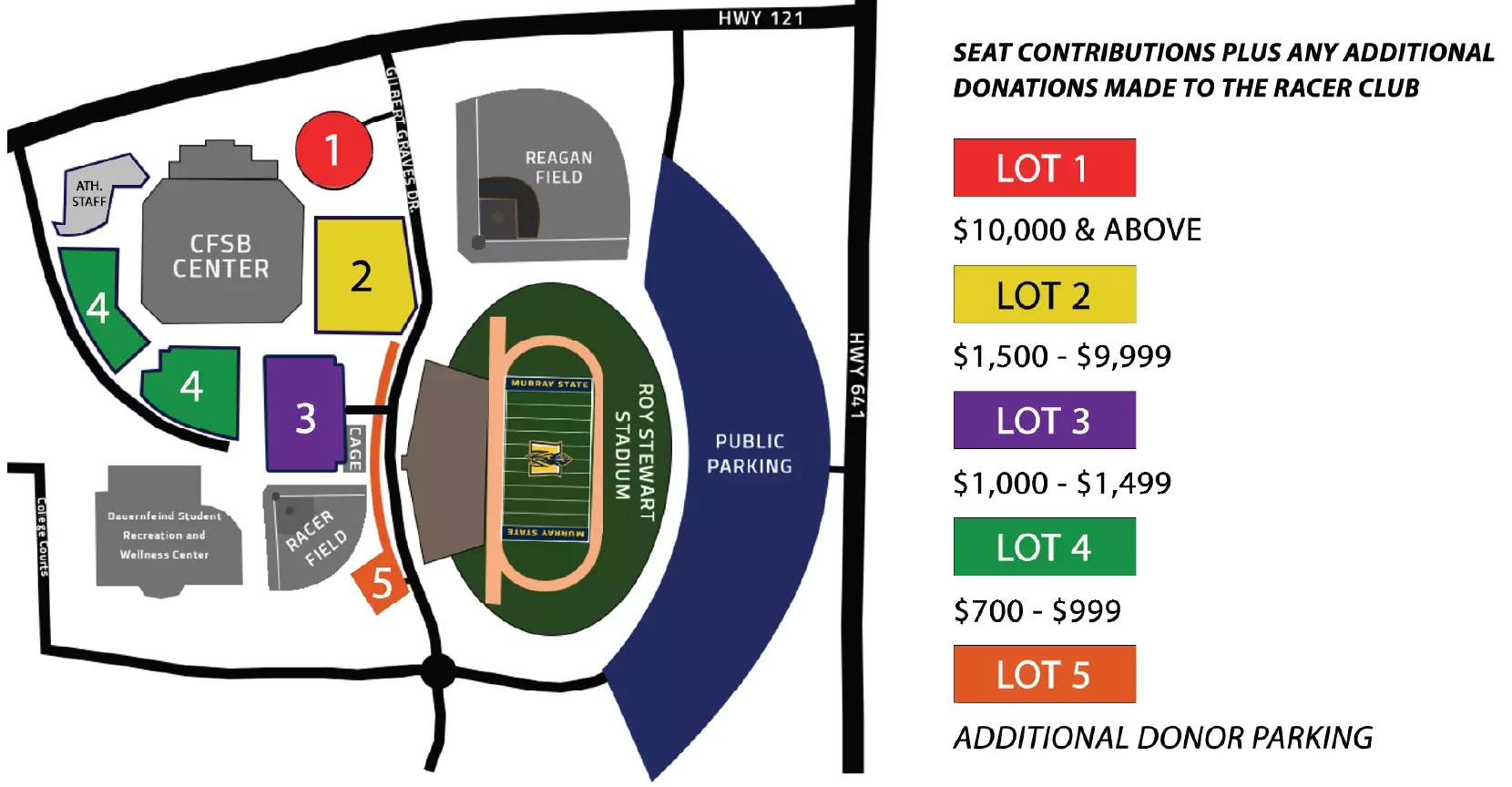 Men s Basketball Parking Murray State University Athletics Men s Basketball Parking Murray State University Athletics