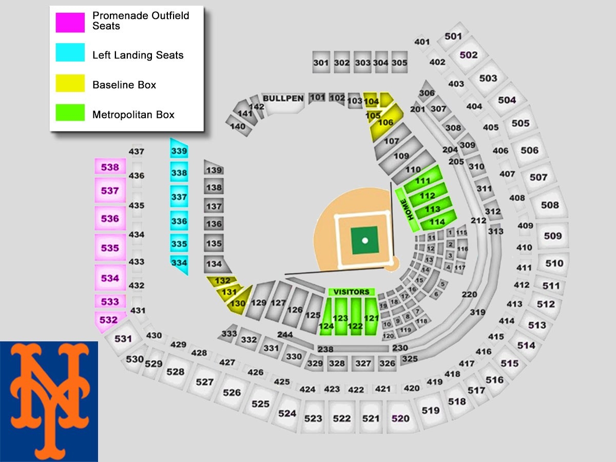 Mets Seating Chart At Citi Field Mets Seating Chart At Citi Field