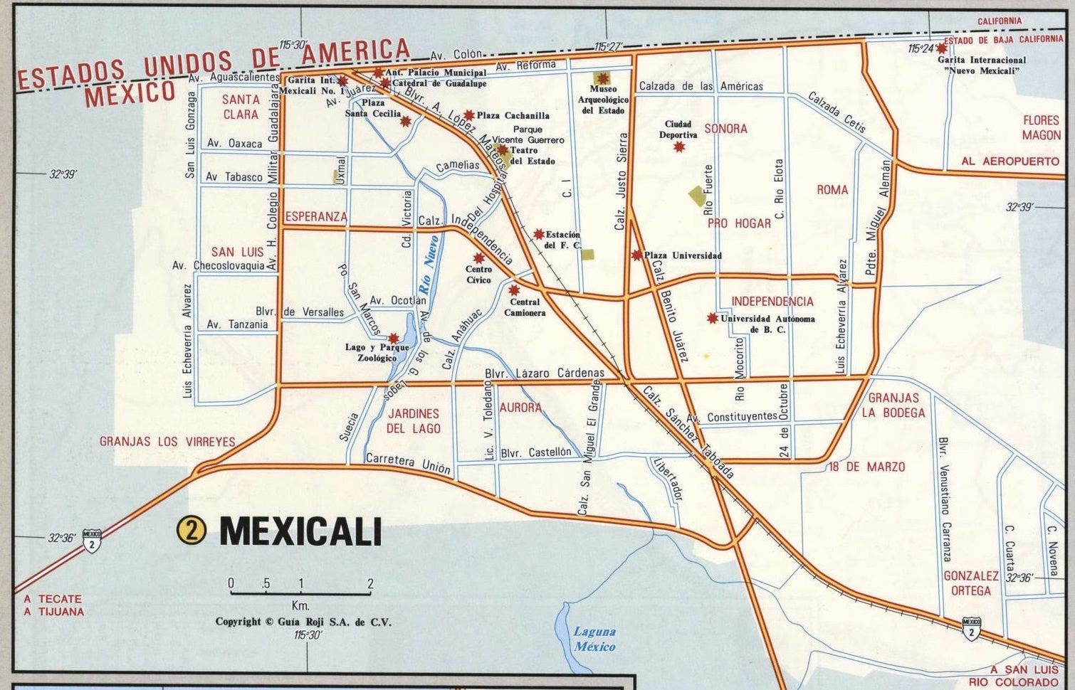Mexicali Mexico Road Map Glossy Poster Picture Photo Print Banner Conversationprints Etsy Mexicali Mexico Road Map Glossy Poster Picture Photo Print Banner Conversationprints Etsy