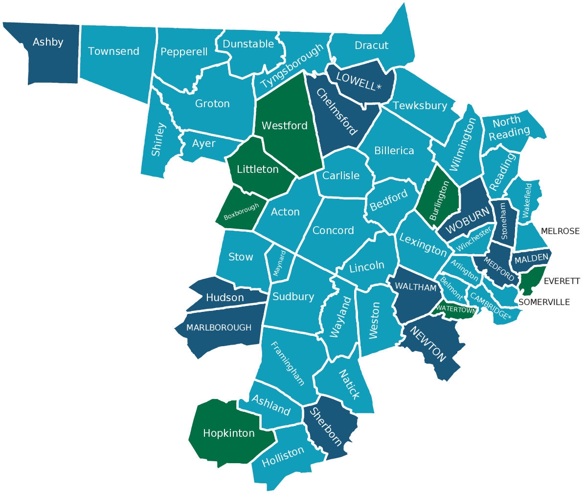 Middlesex County Middlesex County