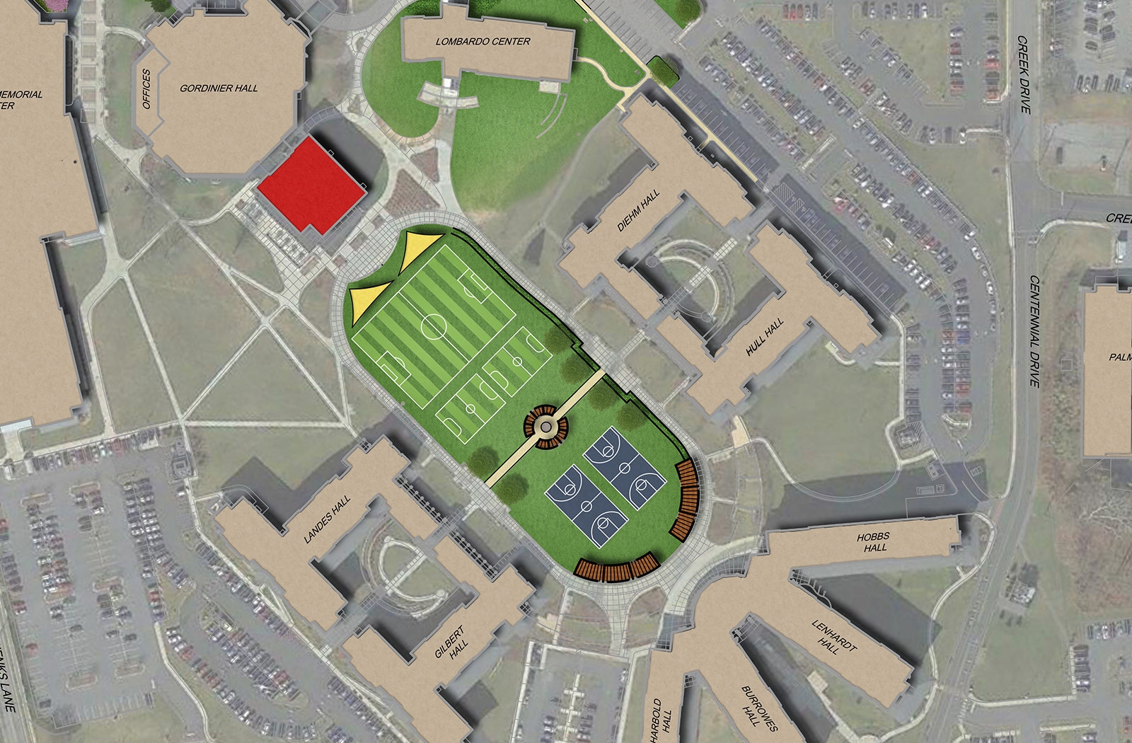 millersville campus map