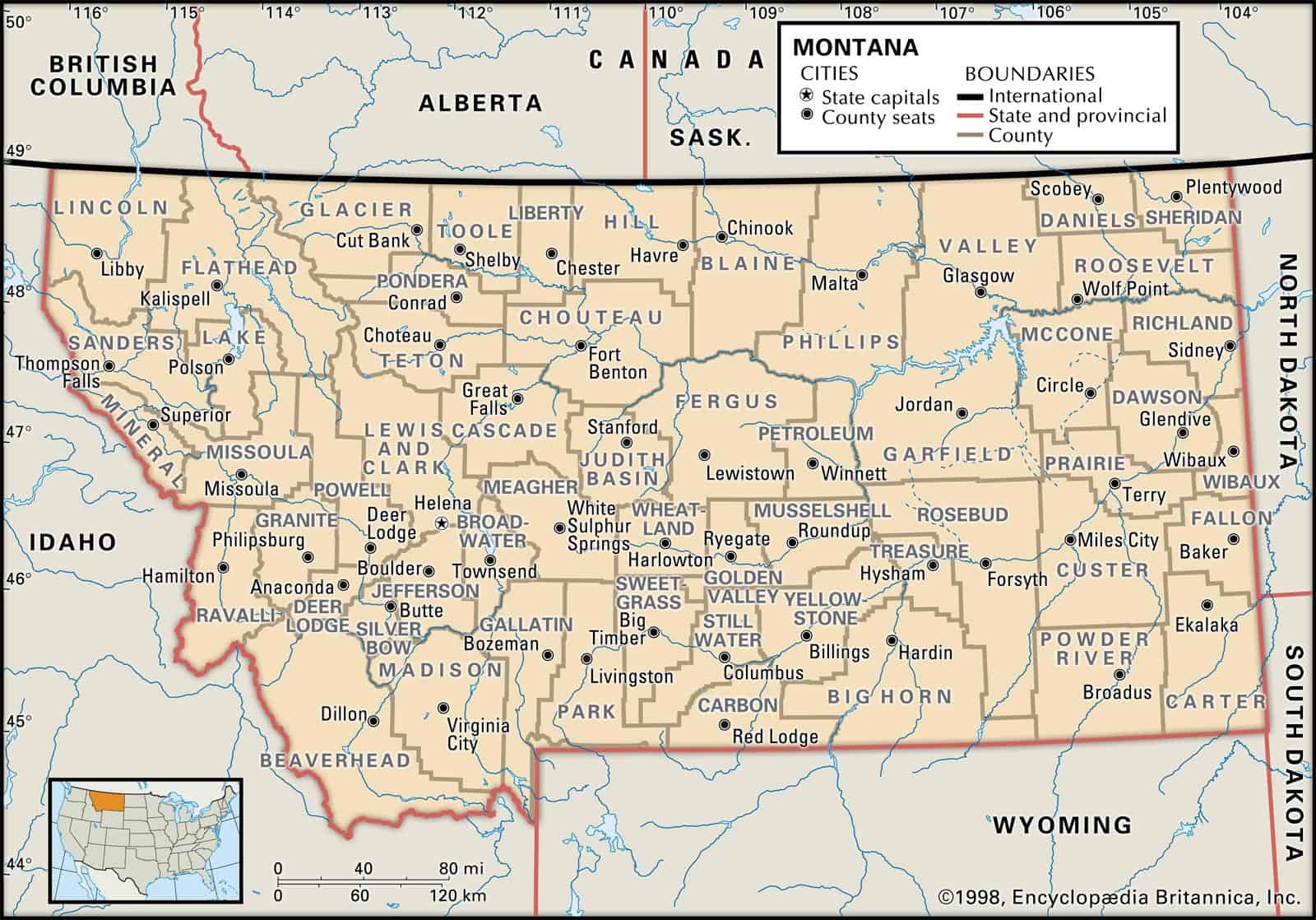 Montana County Maps Interactive History Complete List Montana County Maps Interactive History Complete List