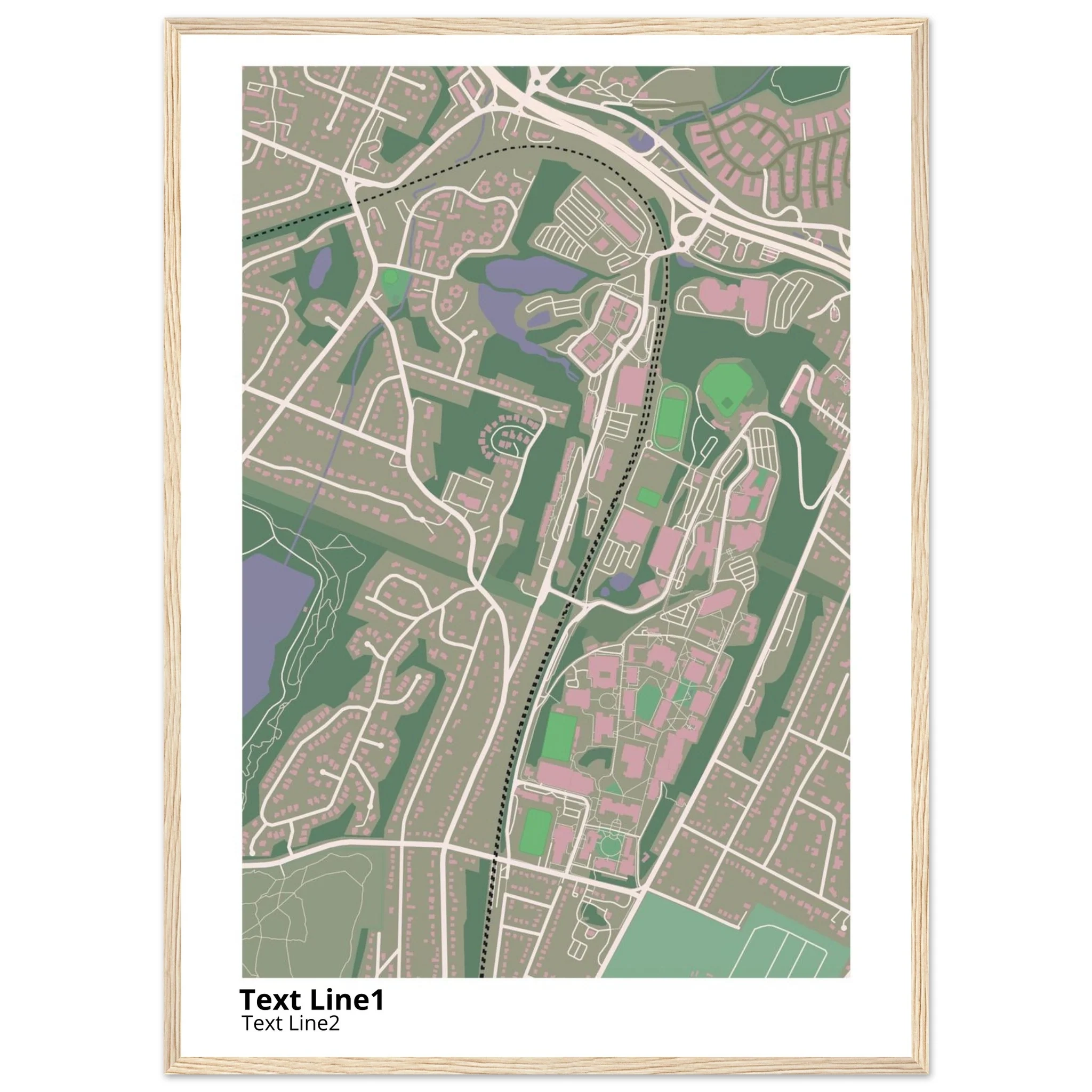 Montclair State University New Jersey Campus Map Poster Alumni Gift Ink And Atlas Montclair State University New Jersey Campus Map Poster Alumni Gift Ink And Atlas