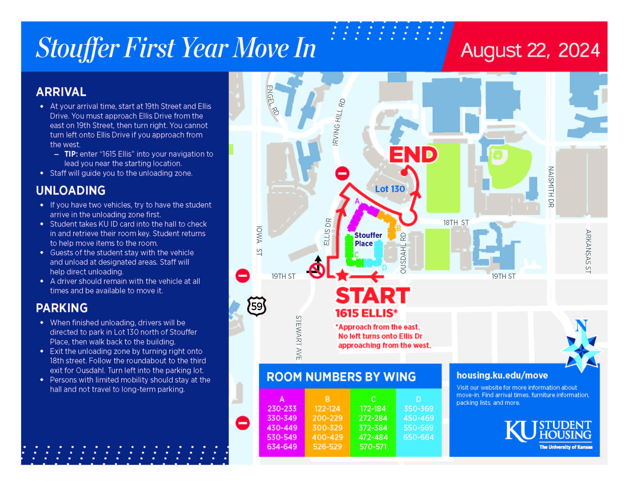 Move In Maps And Boarding Passes Housing Residence Life