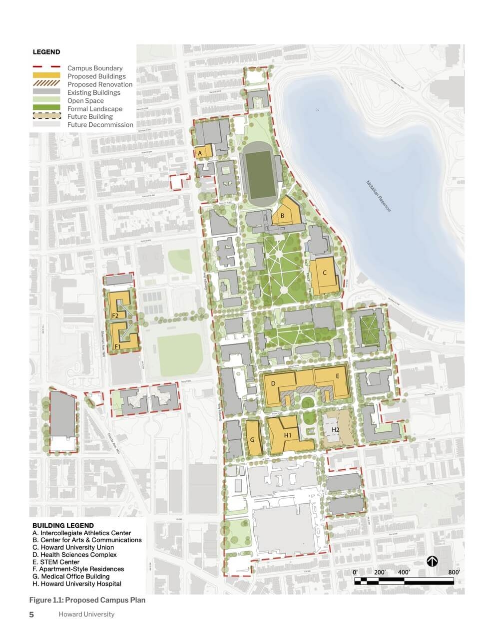 Moving Howard Forward With 2020 Central Campus Master Plan The Dig At Howard University