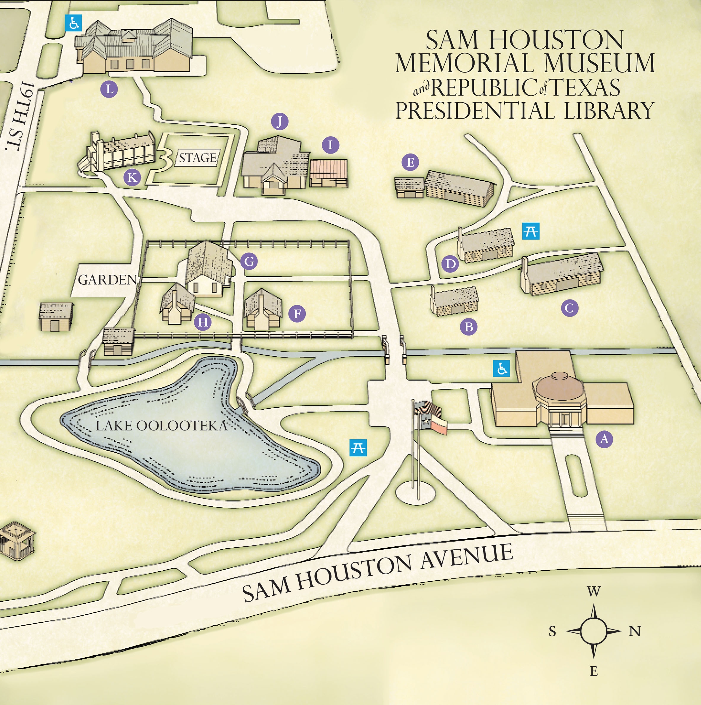 shsu map of campus