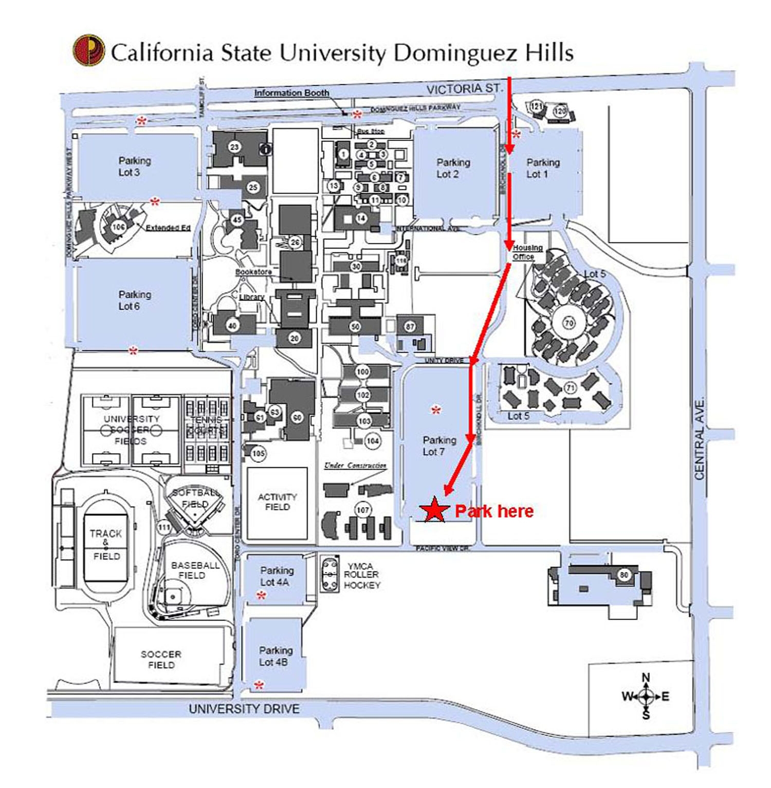 Native Plants At CSU Dominguez Hills Map Native Plants At CSUDH