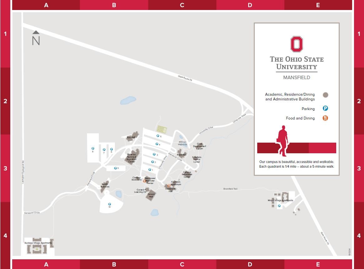 Navigate Ohio State University At Mansfield With Our Campus Map Find Your Way Around The Ohio State University Navigate Ohio State University At Mansfield With Our Campus Map Find Your Way Around The Ohio State University