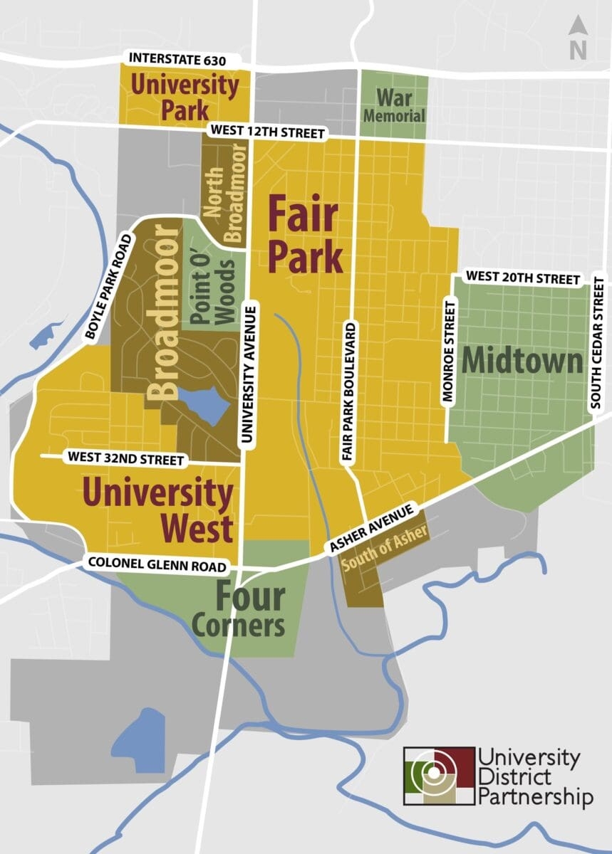 Neighborhoods University District Partnership UA Little Rock