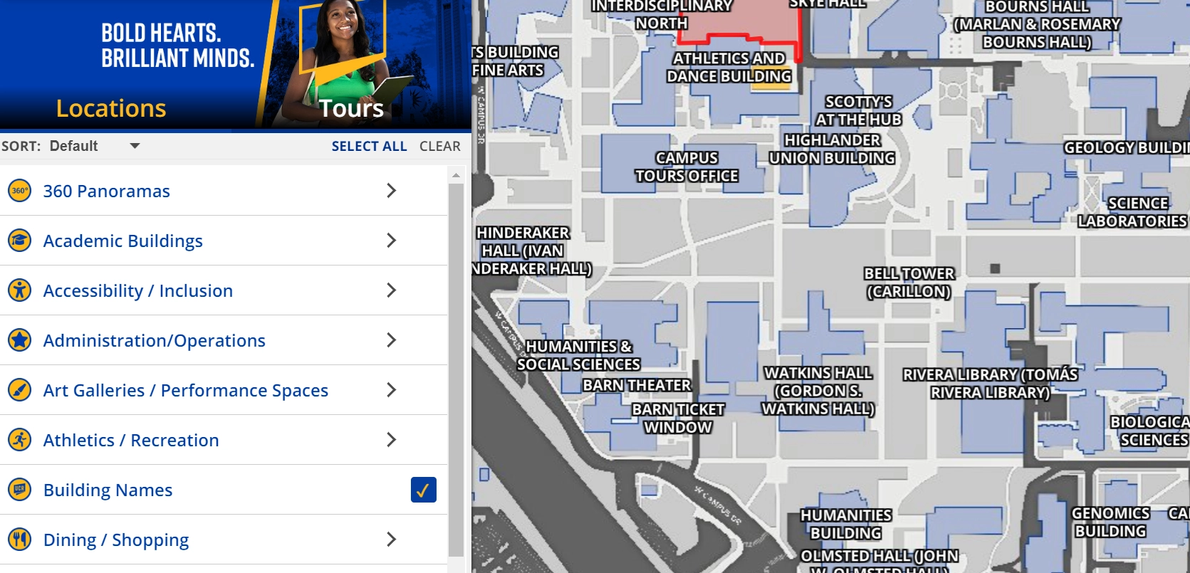 New Campus Map Provides Directions And Other Features Inside UCR UC Riverside