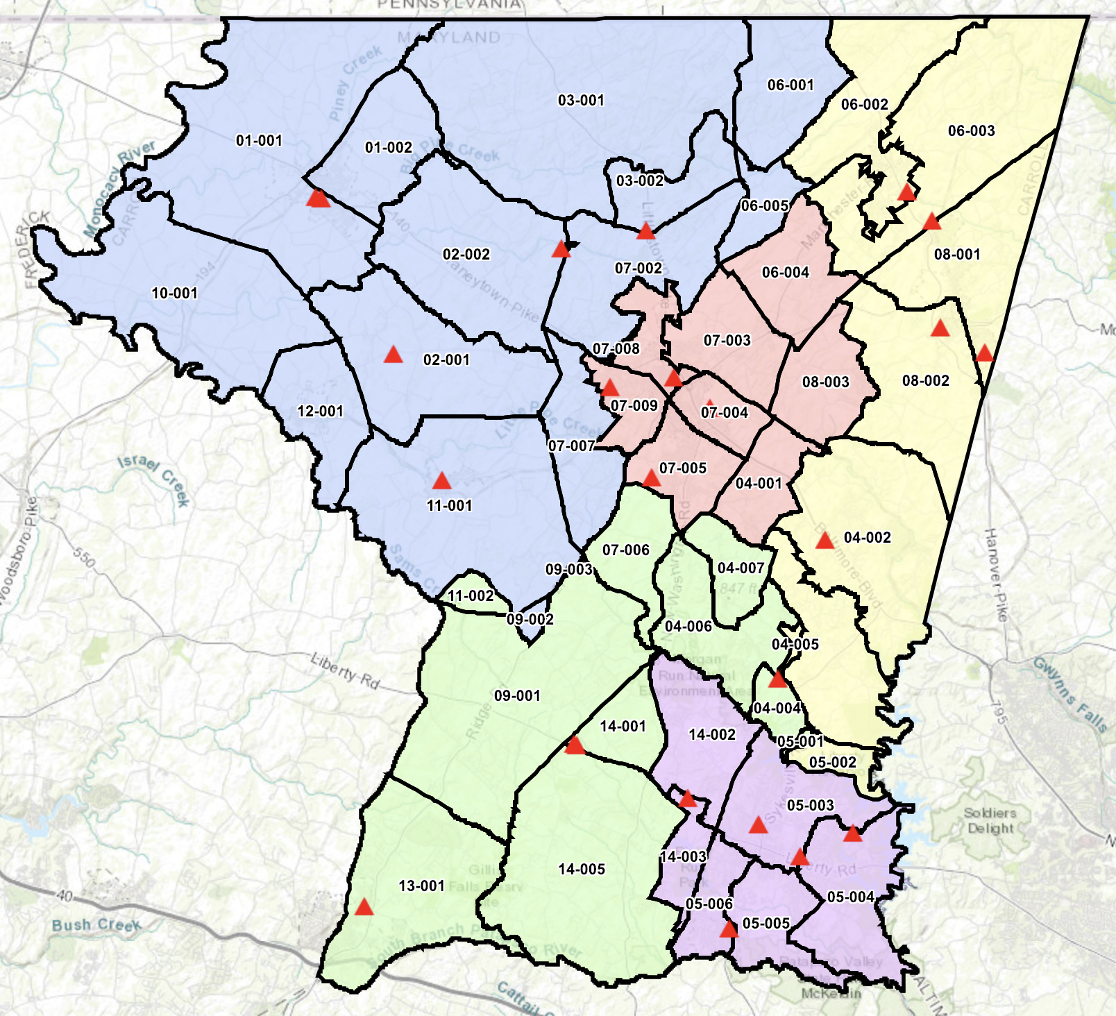New County Council District Maps Seventh State New County Council District Maps Seventh State