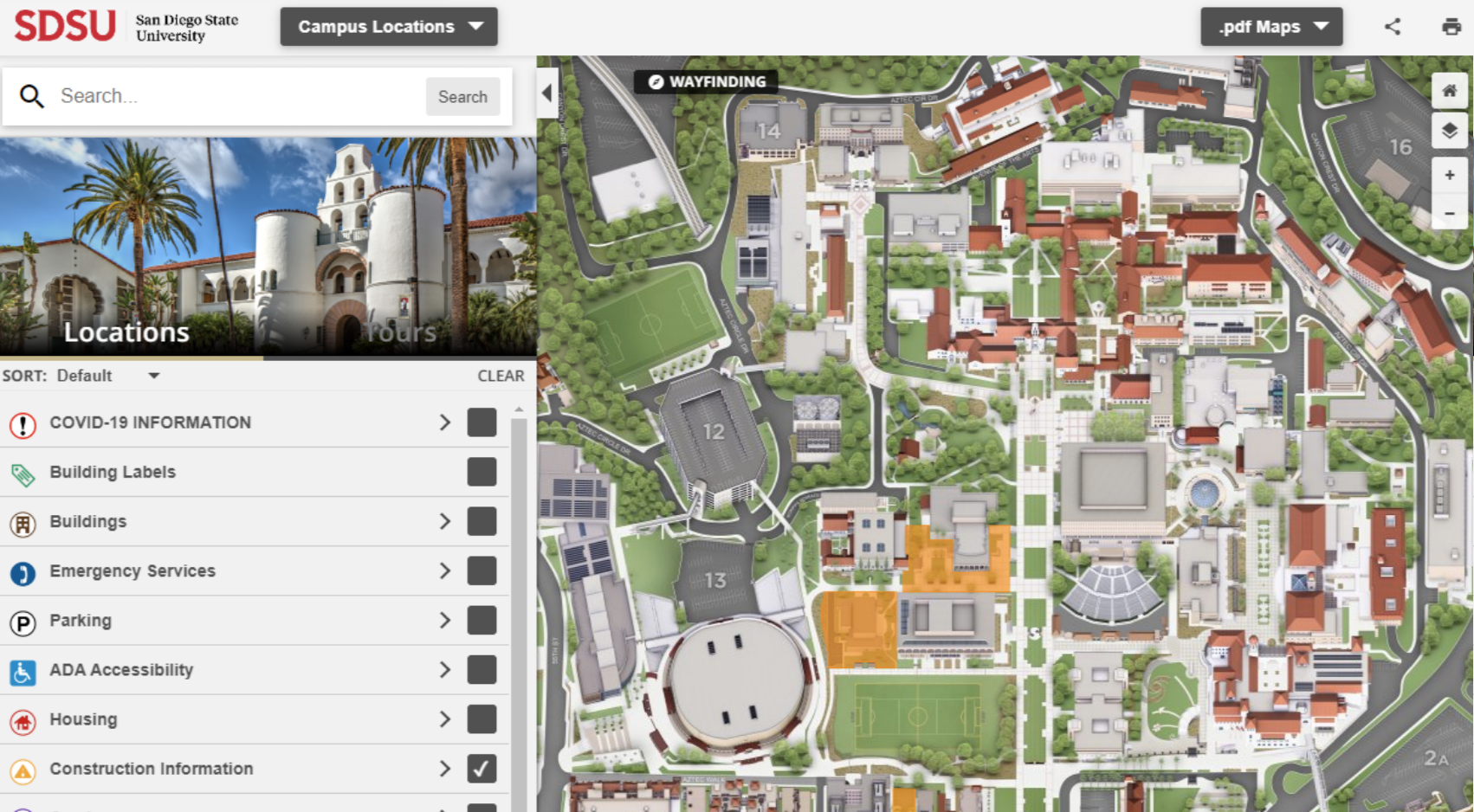 New Interactive Map Rolled Out News SDSU New Interactive Map Rolled Out News SDSU