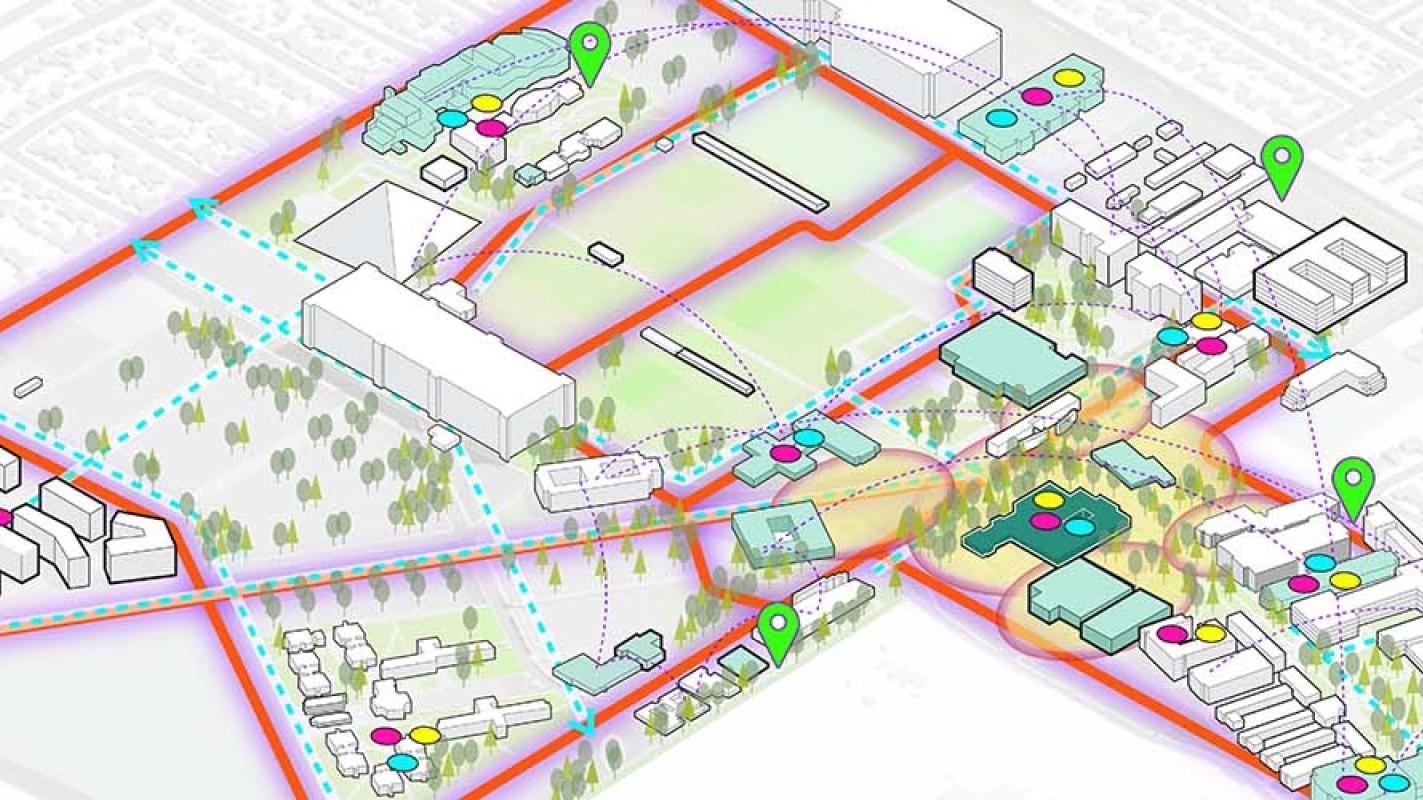 New Master Plan For Cal State Long Beach Could Add 1 600 Student Beds Urbanize LA