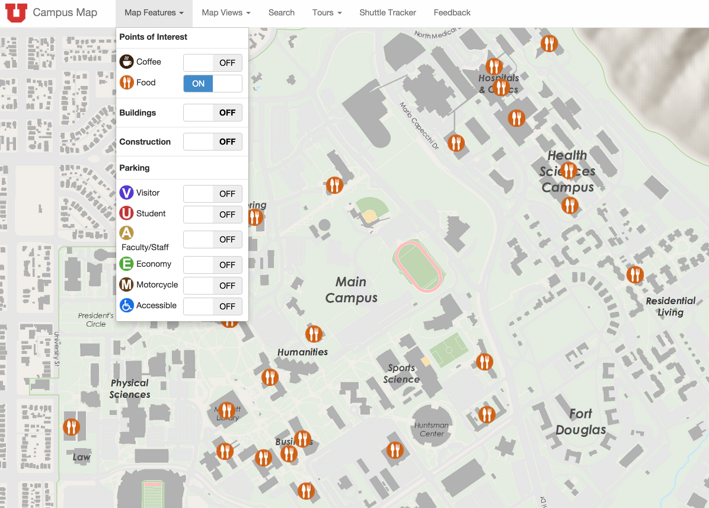 New Online Campus Map Launched theU