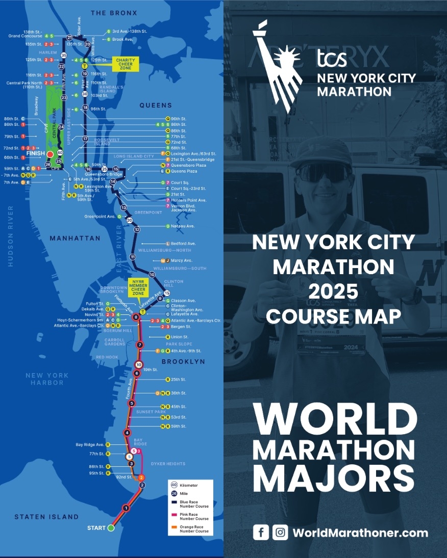 New York City Marathon 2025 Course Guide World Marathoner