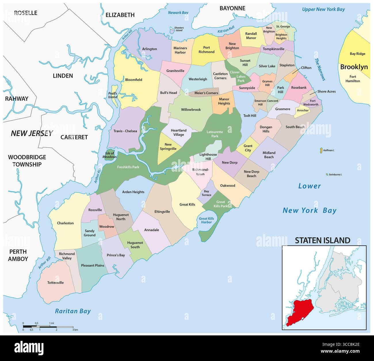 New York Staten Island Map Hi res Stock Photography And Images Alamy New York Staten Island Map Hi res Stock Photography And Images Alamy