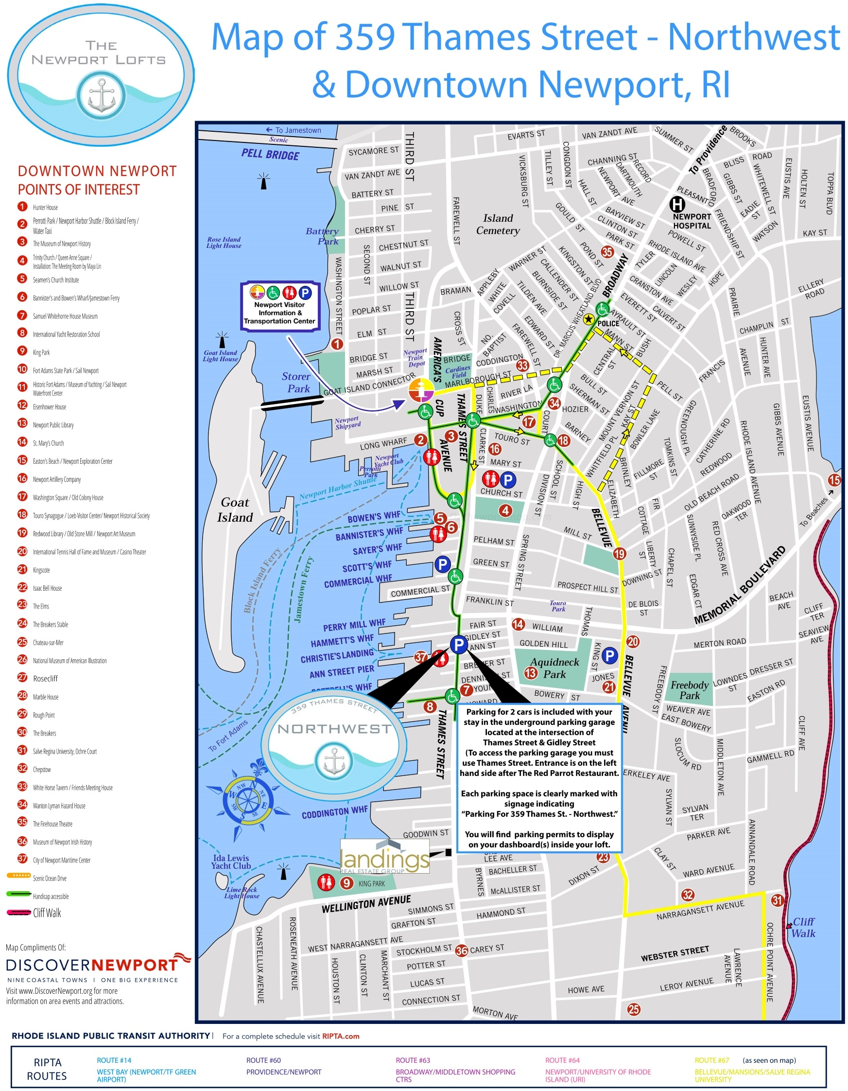 newport rhode island city map newport rhode island city map