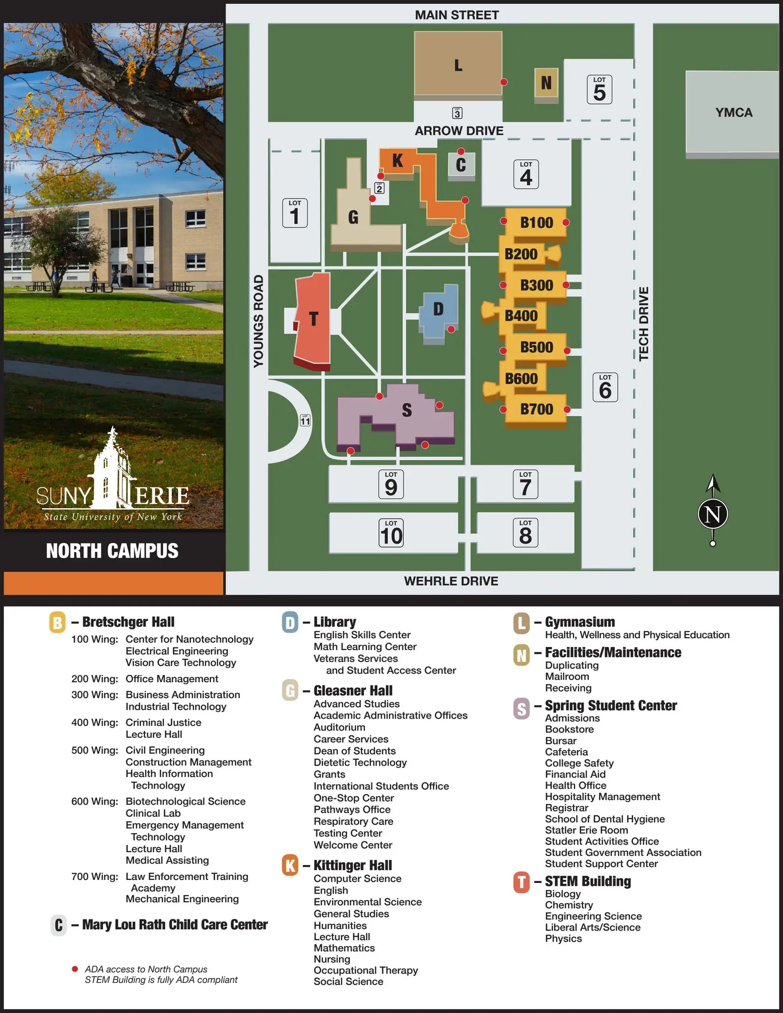 North Campus Map By SUNY Erie Issuu