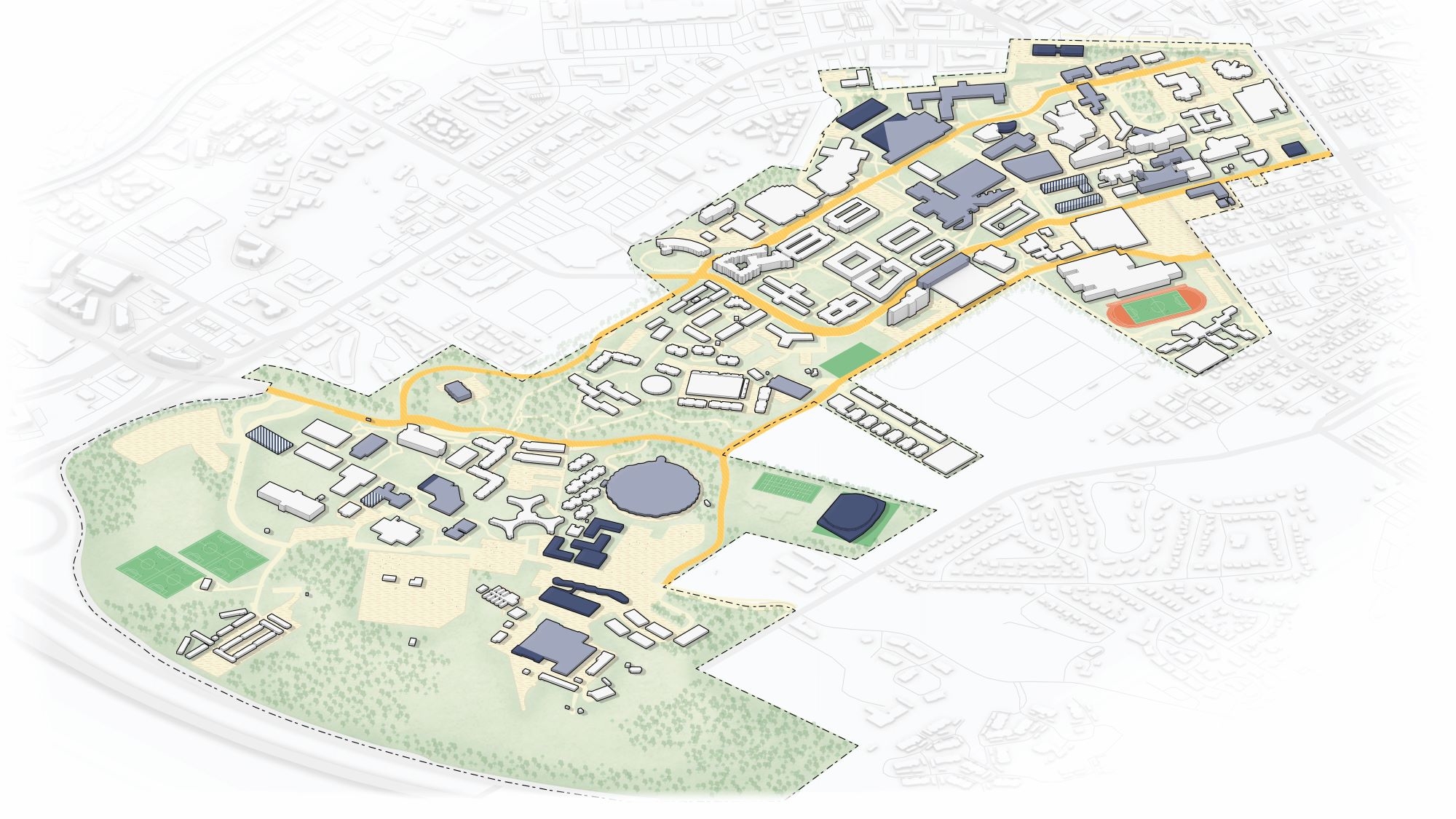 northern arizona university campus map