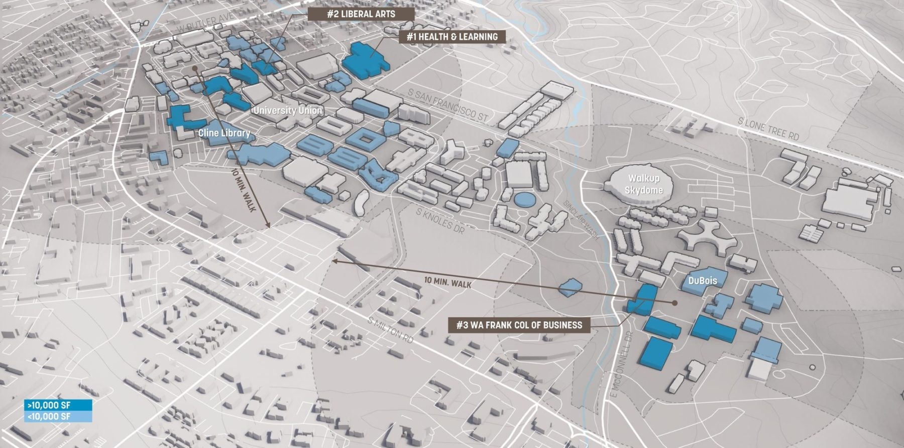 Northern Arizona University Strategic Space Utilization Master Plan Sasaki