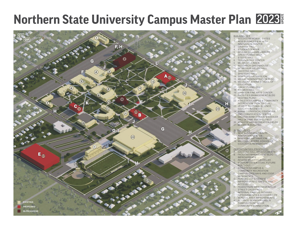 nsu map of campus