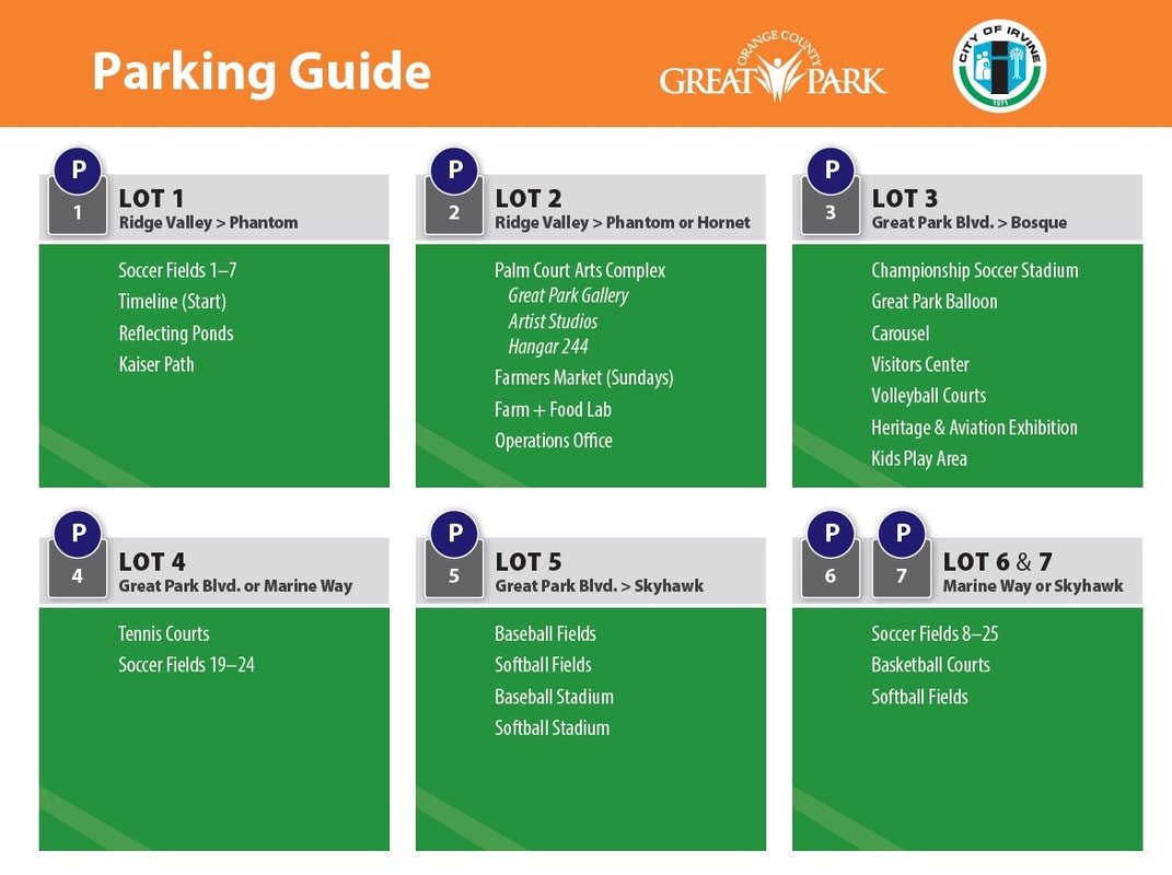 OC Great Park Field Map NORTH ORANGE COUNTY REFEREE ASSOCIATION