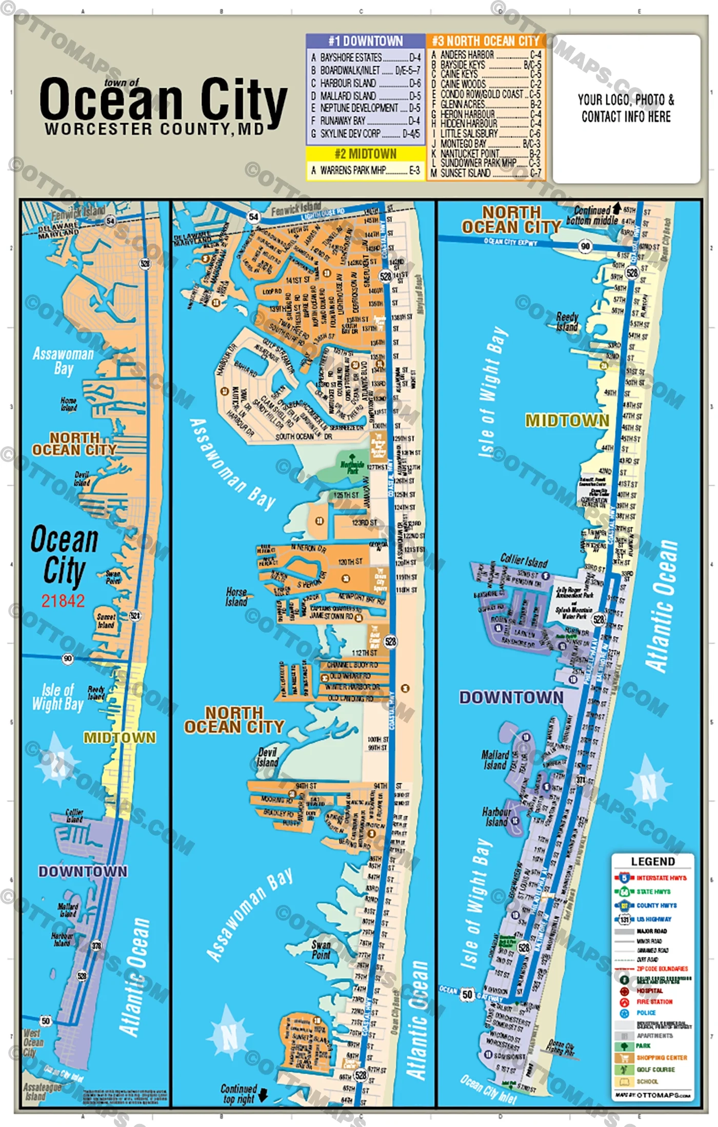 ocean city md boardwalk map ocean city md boardwalk map
