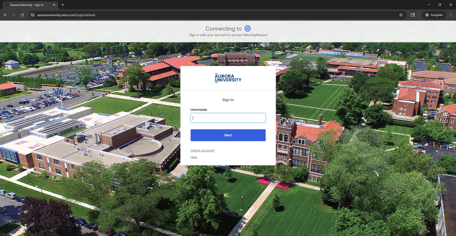 Okta FAQ Aurora University