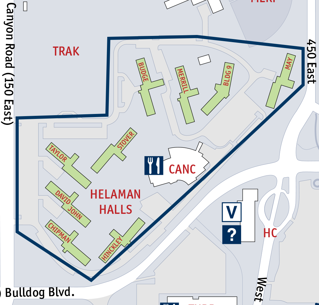On Campus Housing Maps On Campus Housing Maps