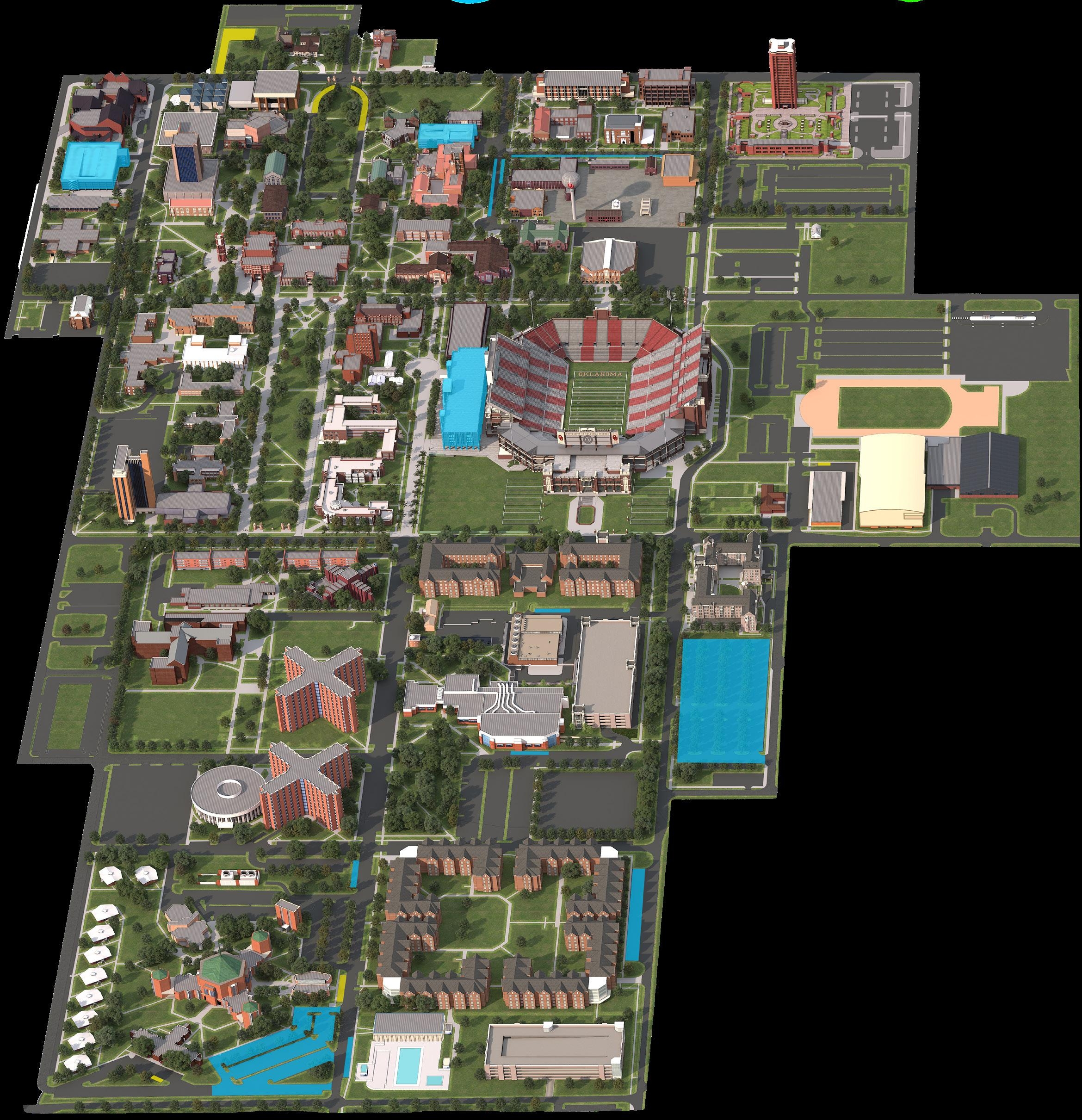 OU Campus Map Main By The University Of Oklahoma Issuu OU Campus Map Main By The University Of Oklahoma Issuu