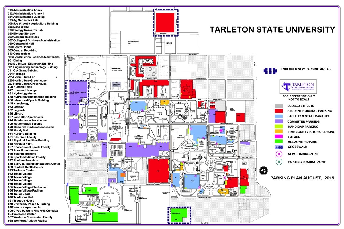 Over The Summer We Replaced Parking Lost To Construction And Added Another 500 Spaces Find Changes On Attached Map