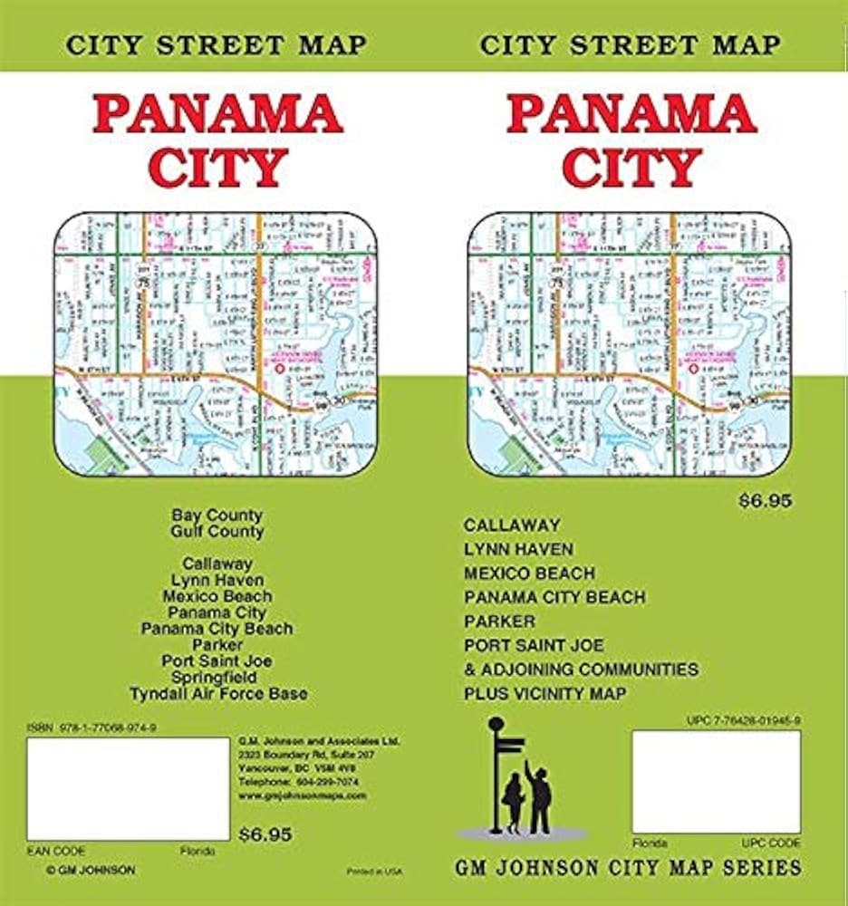 city map of panama city florida