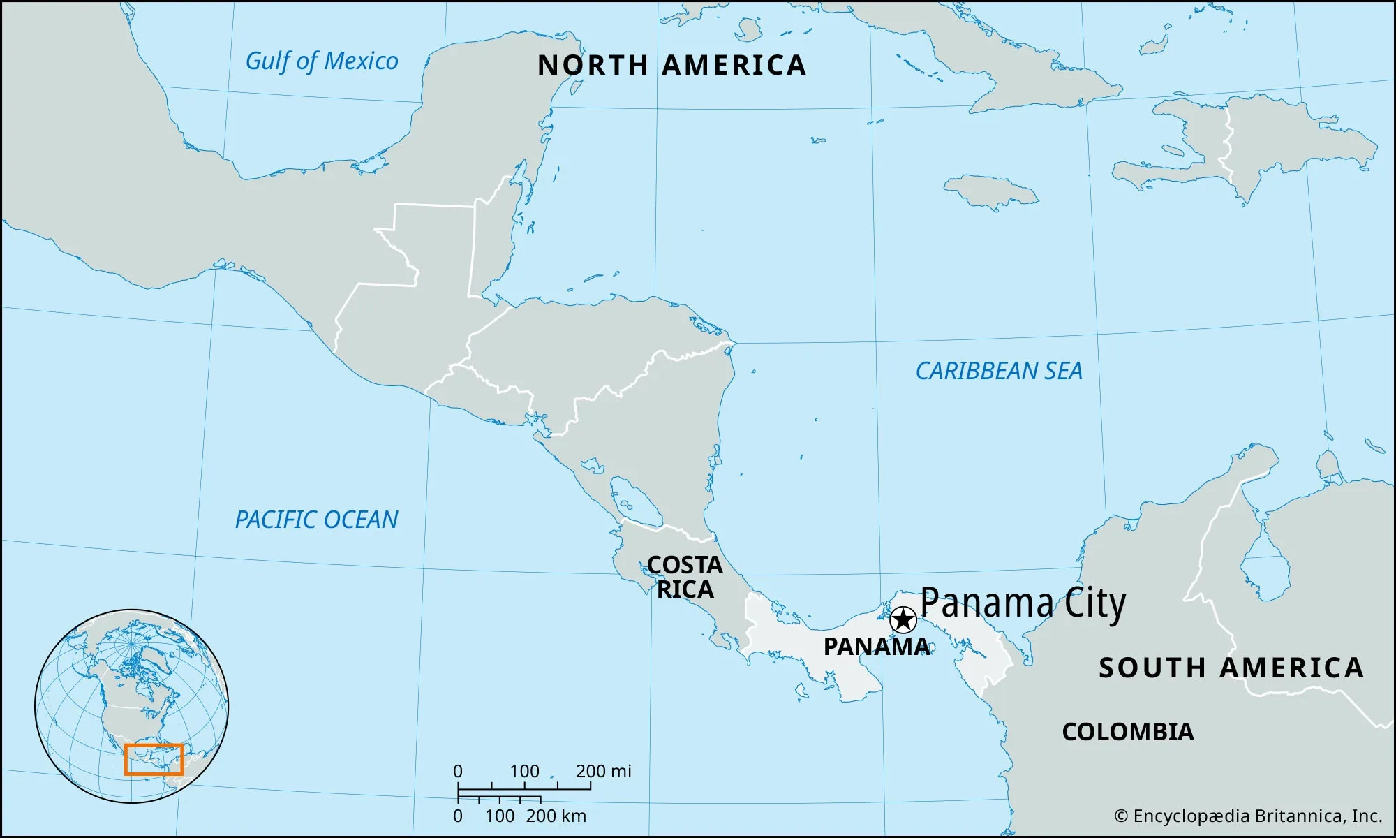 Panama City Panama Map History Facts Britannica