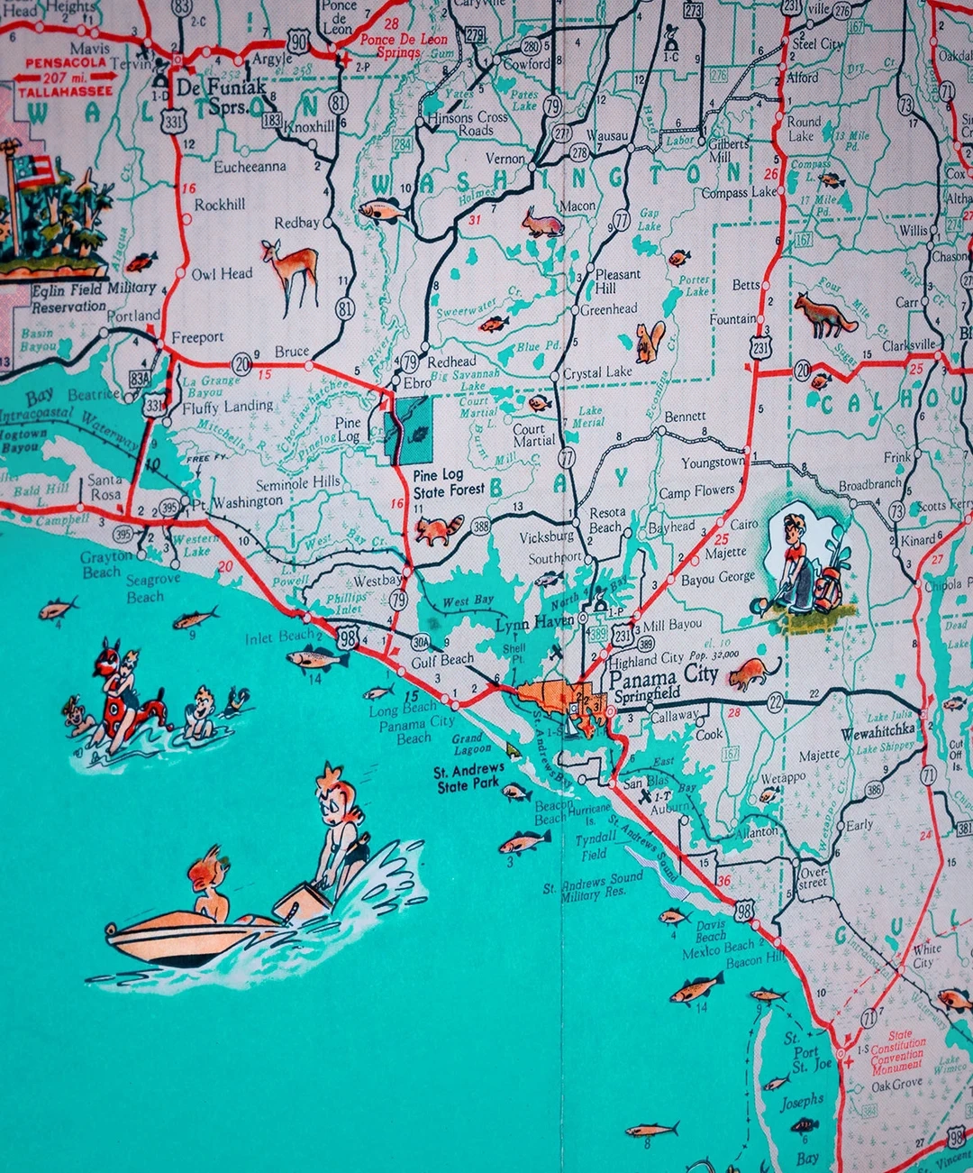 Panama City St Joe Florida Panhandle Beach Retro Map Print Funky Vintage Turquoise Photo Seagrove Beach Etsy Panama City St Joe Florida Panhandle Beach Retro Map Print Funky Vintage Turquoise Photo Seagrove Beach Etsy