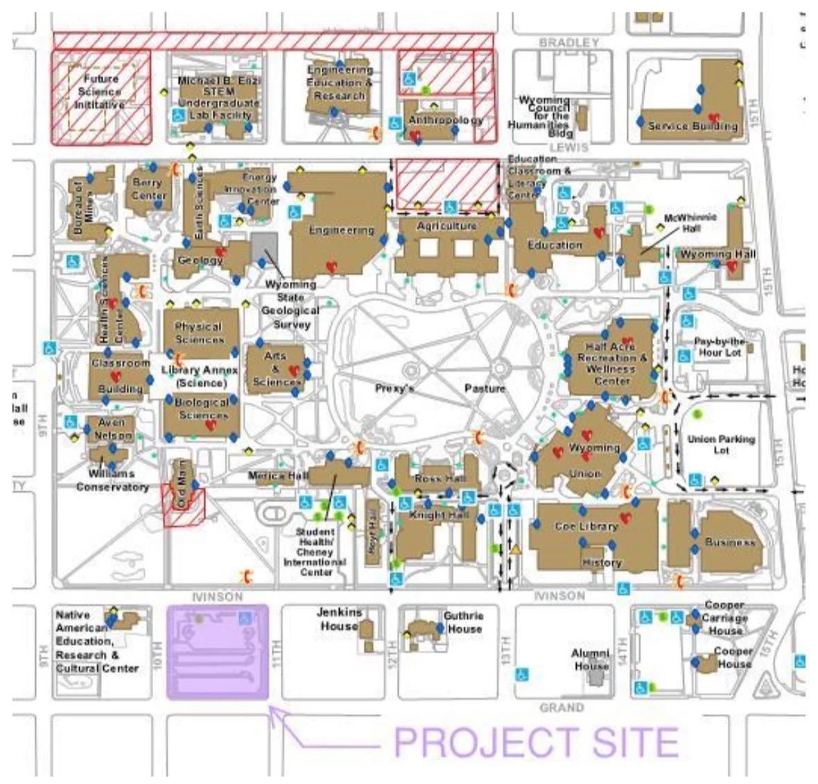 uwyo campus map