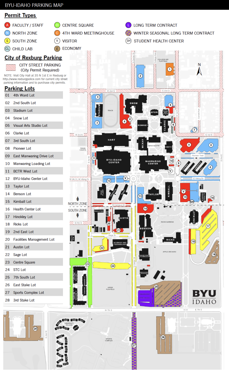 Parking Services University Operations Safety Office BYU Idaho