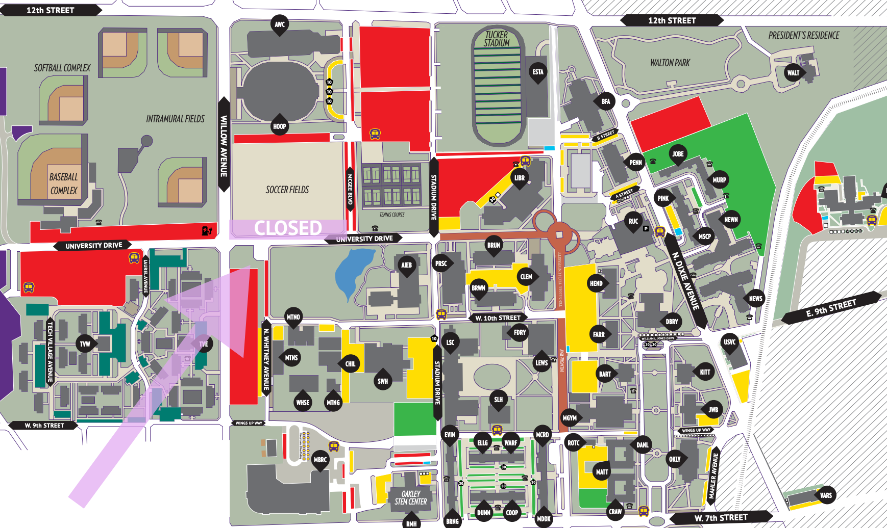 Parking Transportation Updates