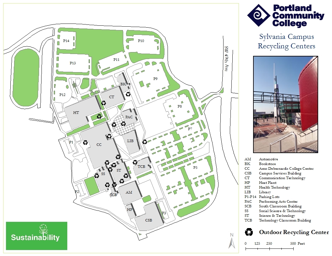 pcc sylvania campus map
