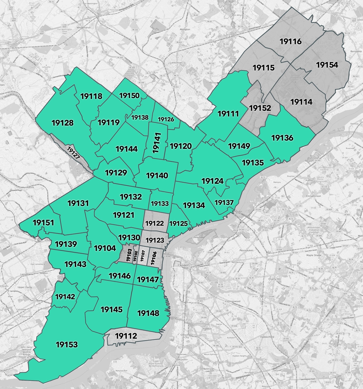 Philadelphia Zip Code Map Jesus Week Philadelphia Zip Code Map Jesus Week