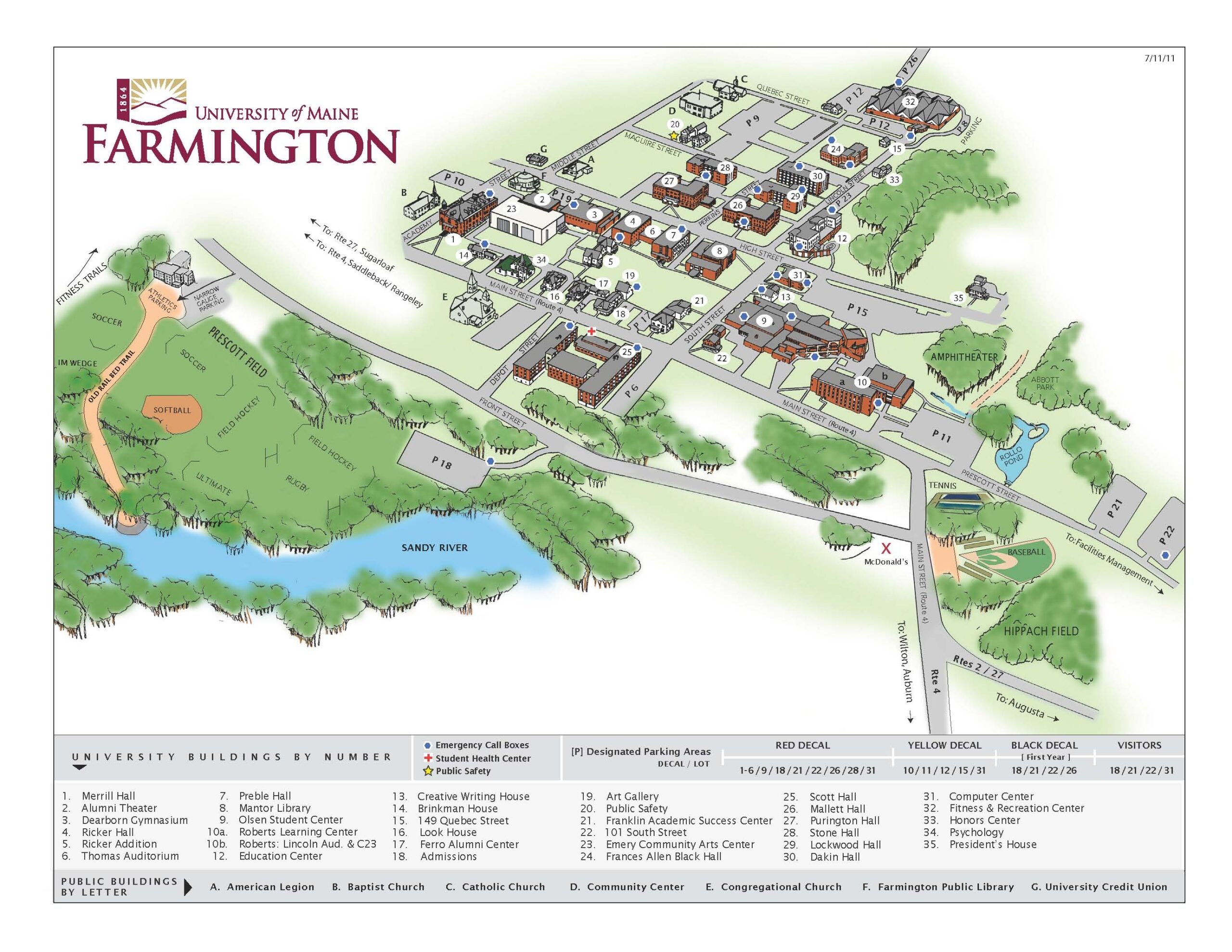 university of maine campus map university of maine campus map