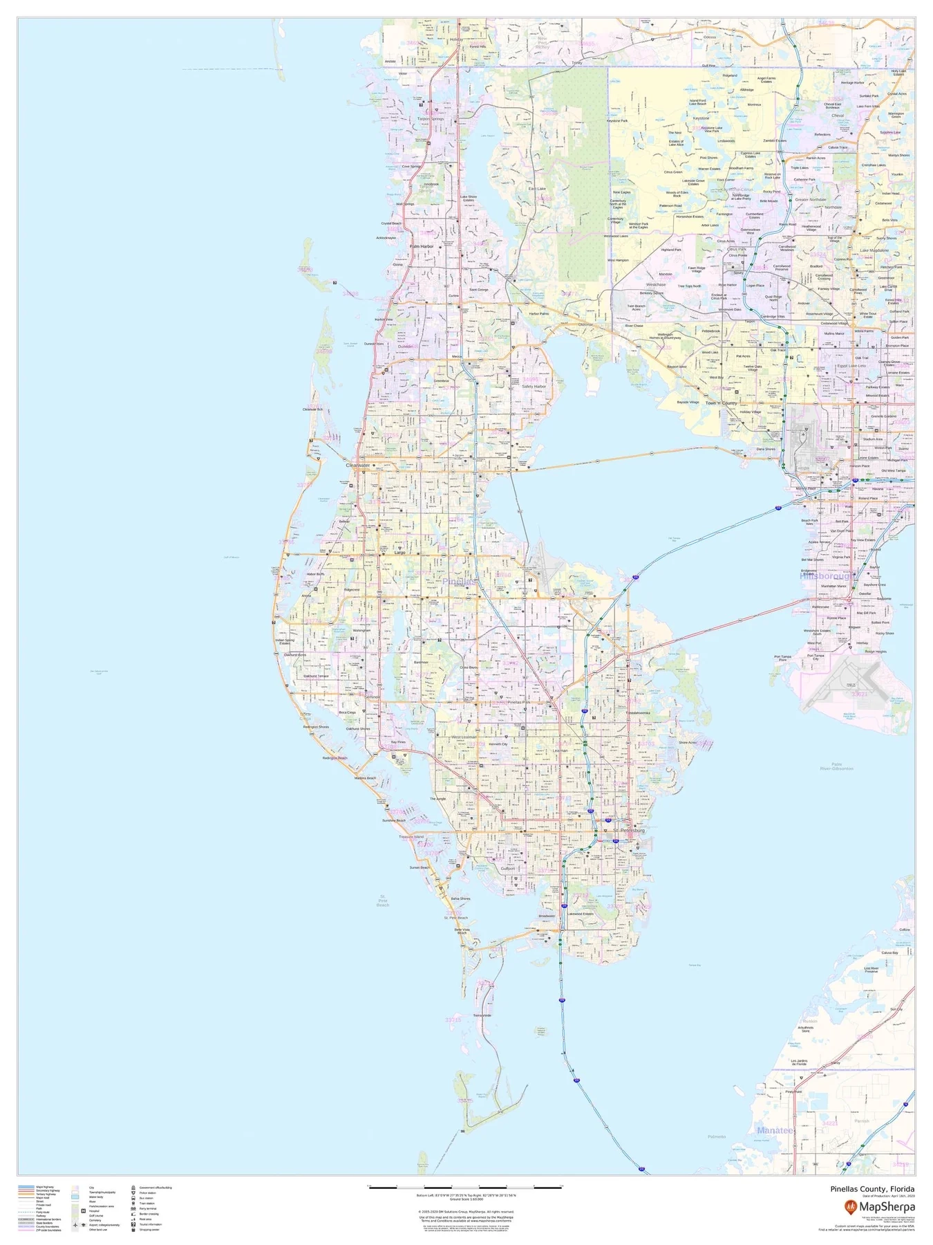 pinellas county elevation map pinellas county elevation map