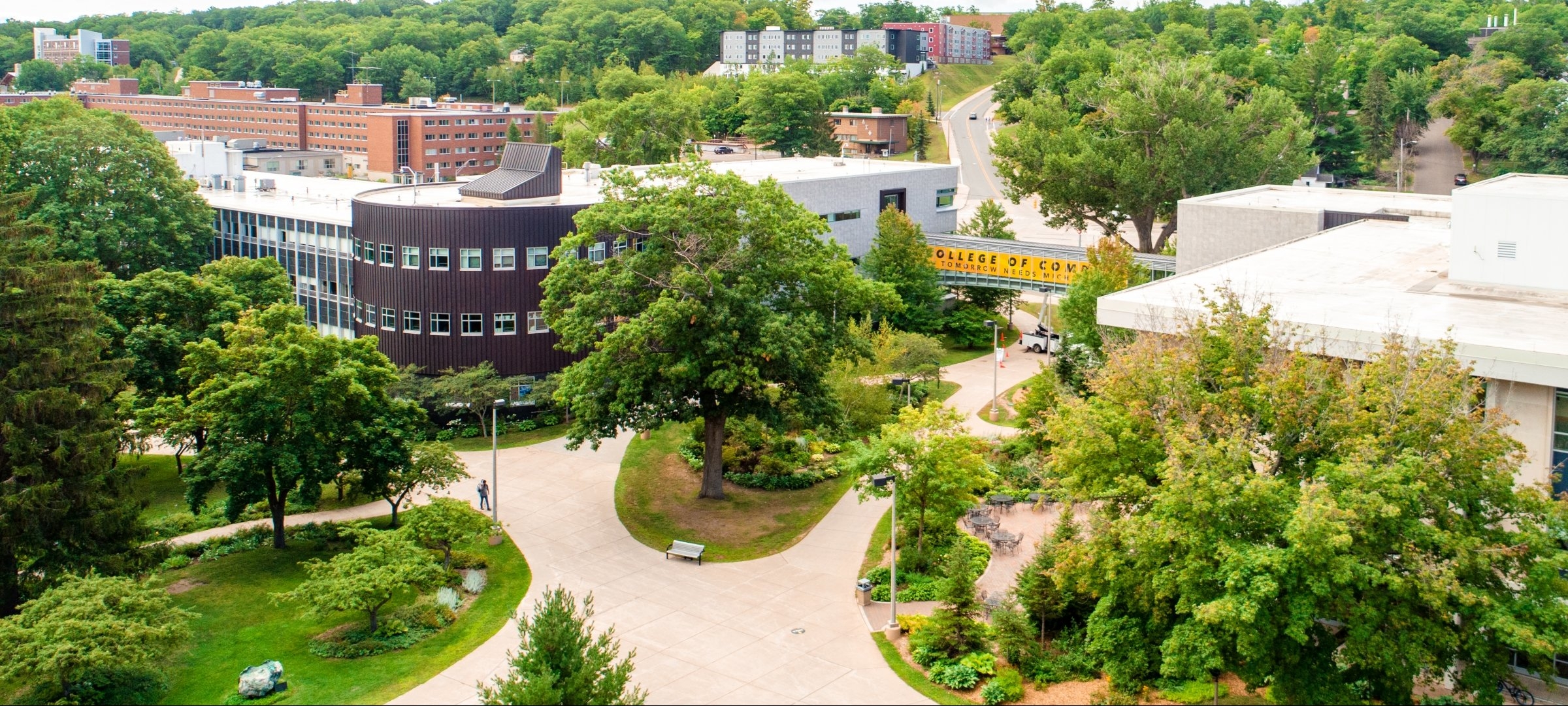 michigan tech university campus map