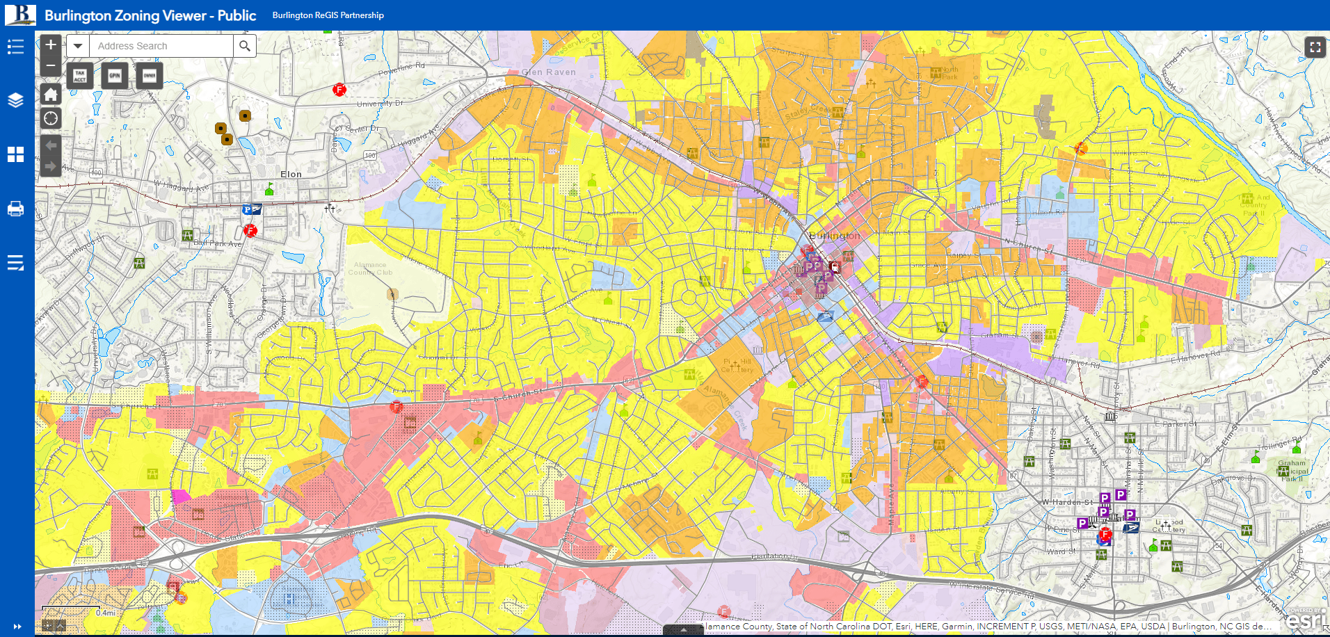 alamance county gis mapping